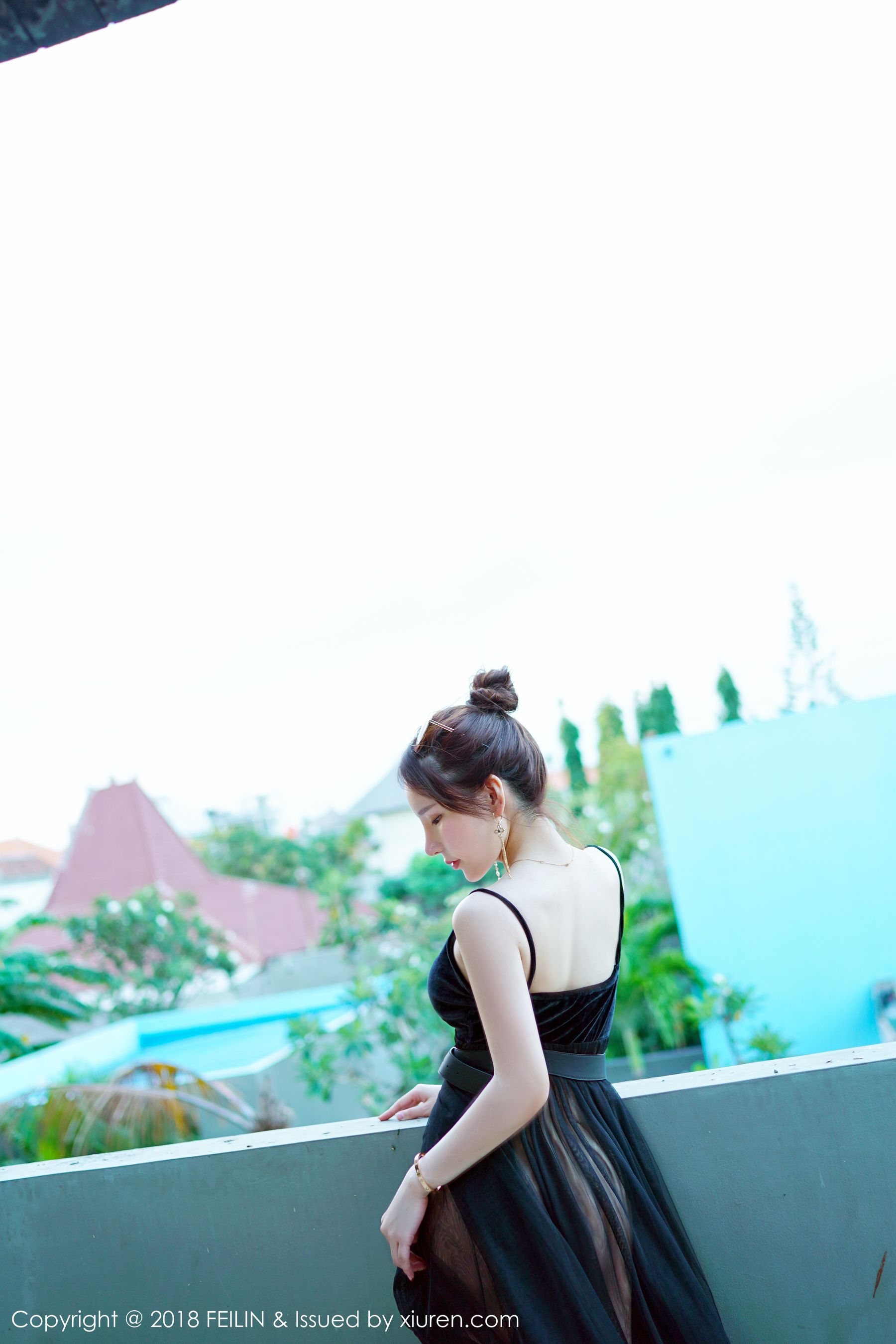 周于希《若隐若现的曲线诱惑》 [嗲囡囡FEILIN] VOL.163 写真集