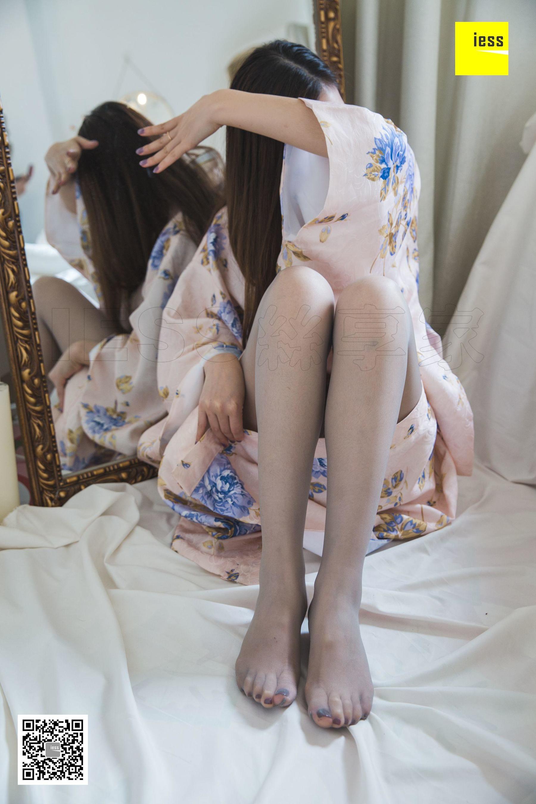 模特九妹《九妹和服灰丝》 [异思趣向IESS] 写真集