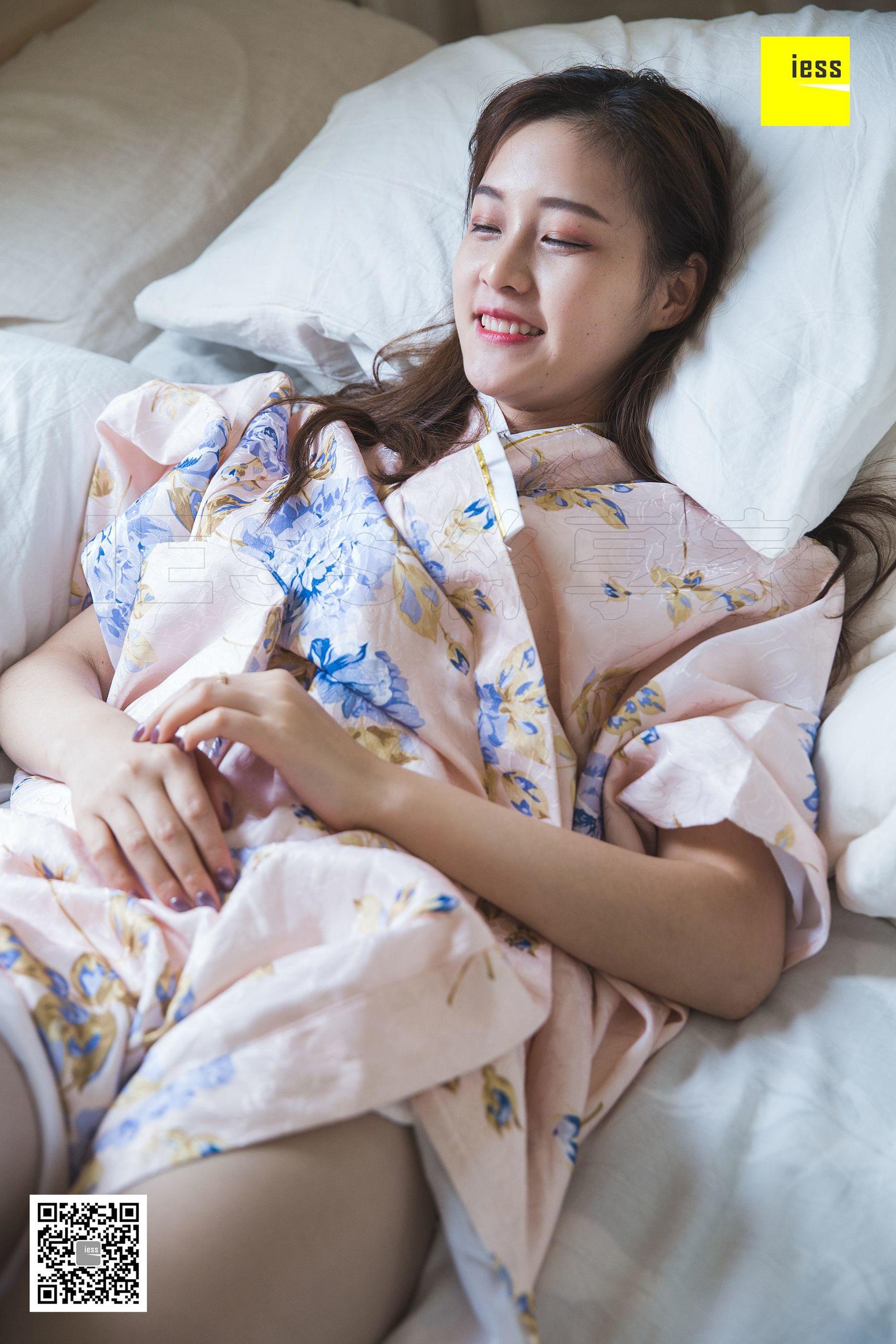 模特九妹《九妹和服灰丝》 [异思趣向IESS] 写真集