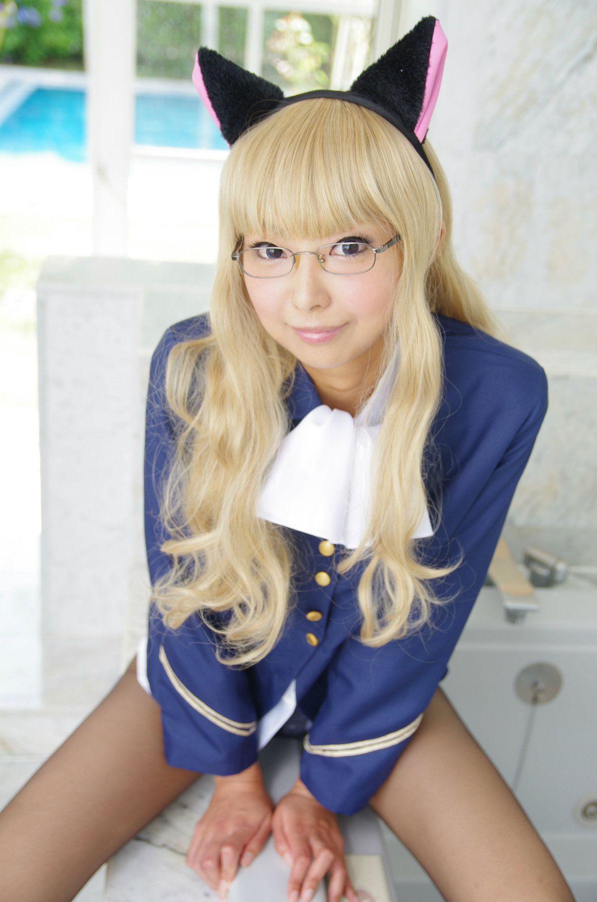 Necoco(猫子) 《Strike Witches》Perrine-H. Clostermann+《放課後プレイ》Kanojo 写真集