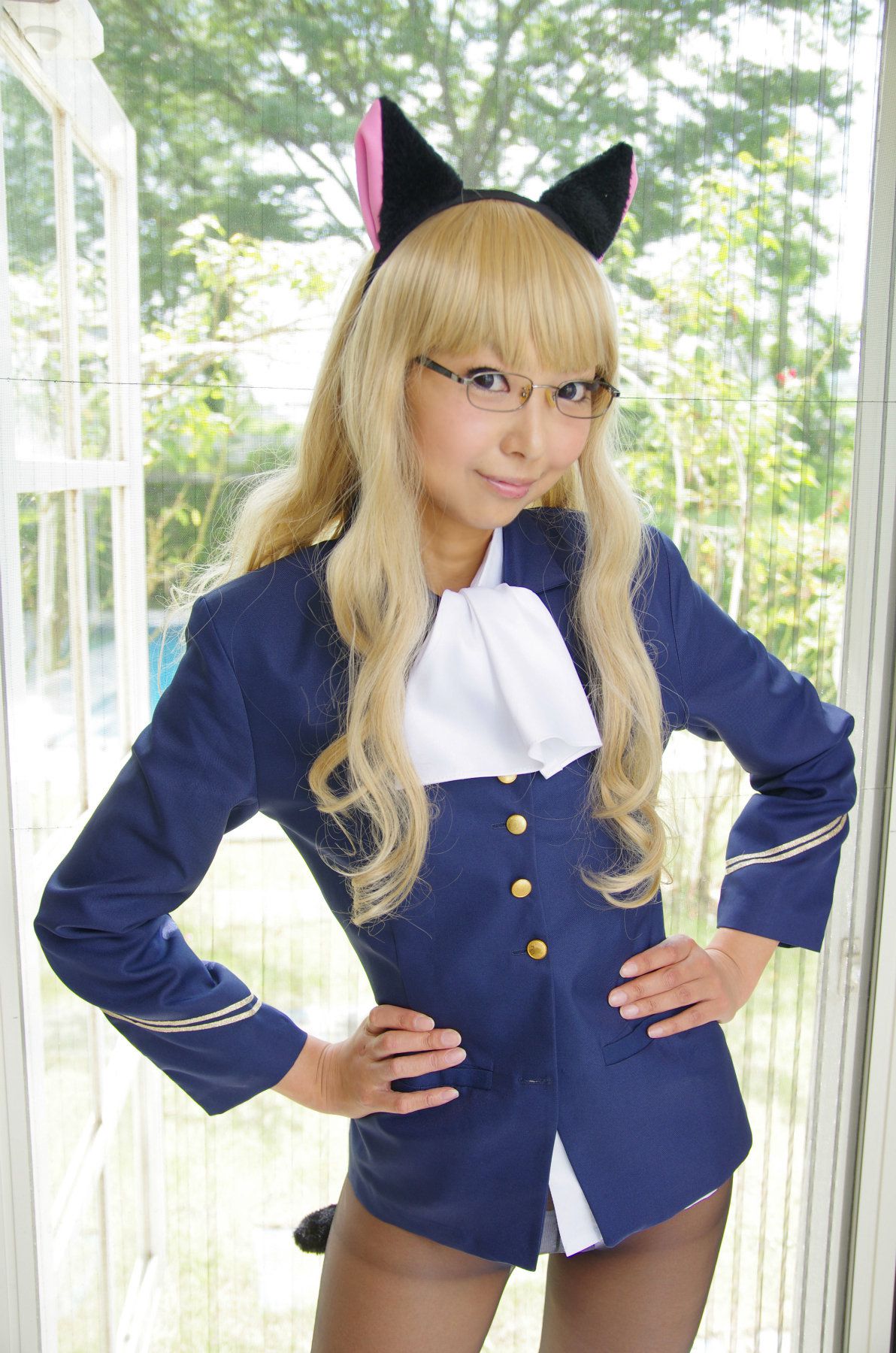 Necoco(猫子) 《Strike Witches》Perrine-H. Clostermann+《放課後プレイ》Kanojo 写真集