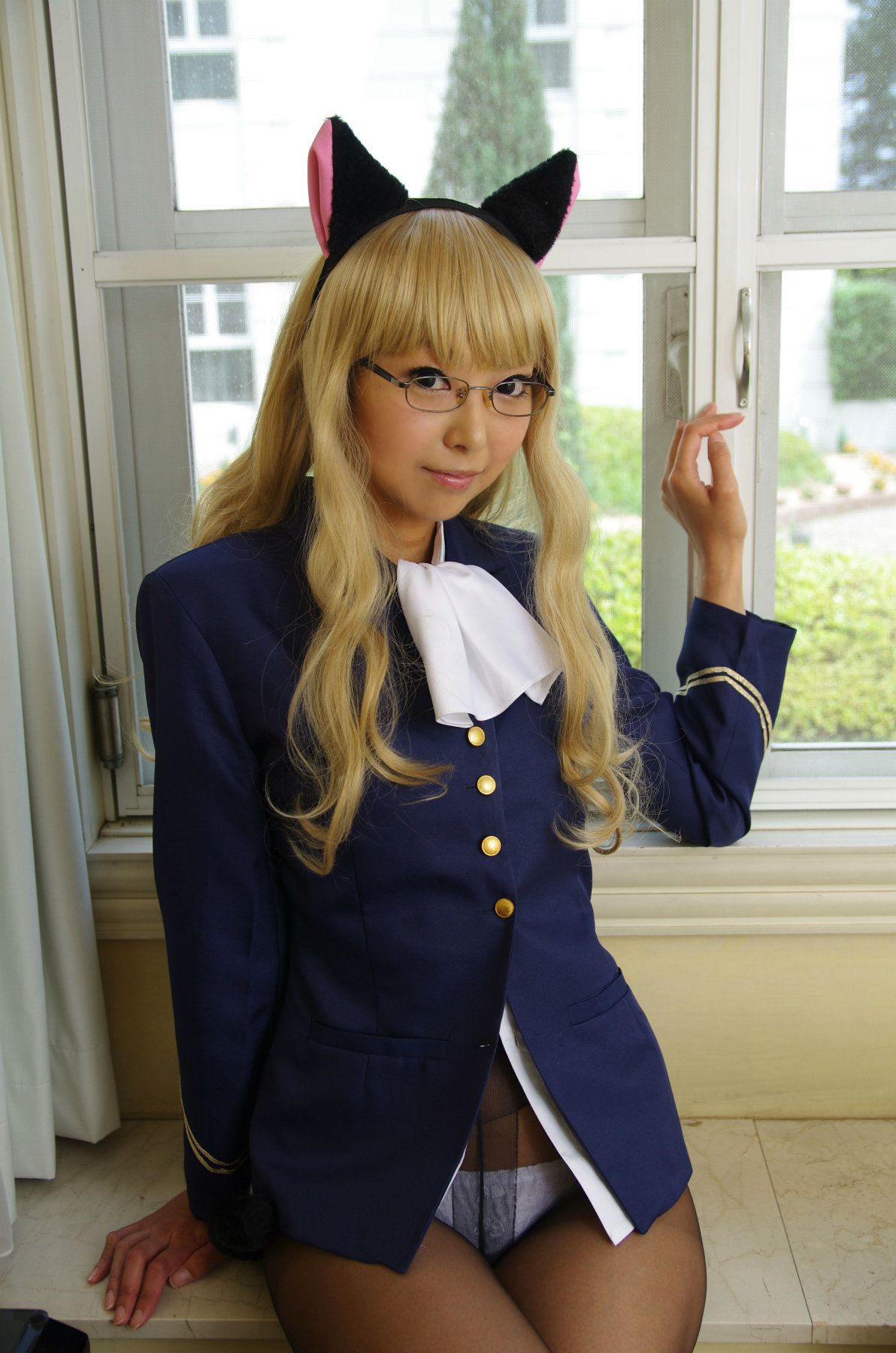Necoco(猫子) 《Strike Witches》Perrine-H. Clostermann+《放課後プレイ》Kanojo 写真集