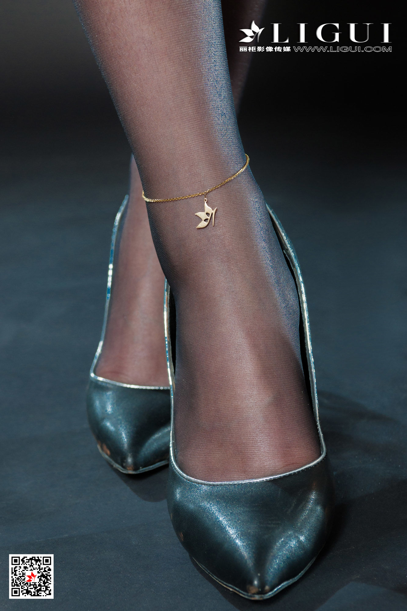 腿模Xilly《监狱黑丝女王》 [丽柜Ligui] 写真集