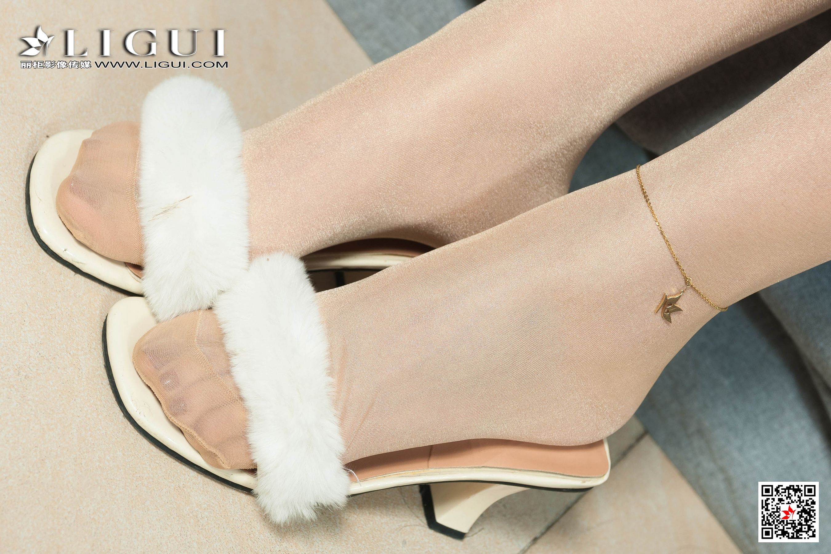 足模筱筱《肉丝玉足》 [丽柜Ligui] 网络丽人 写真集