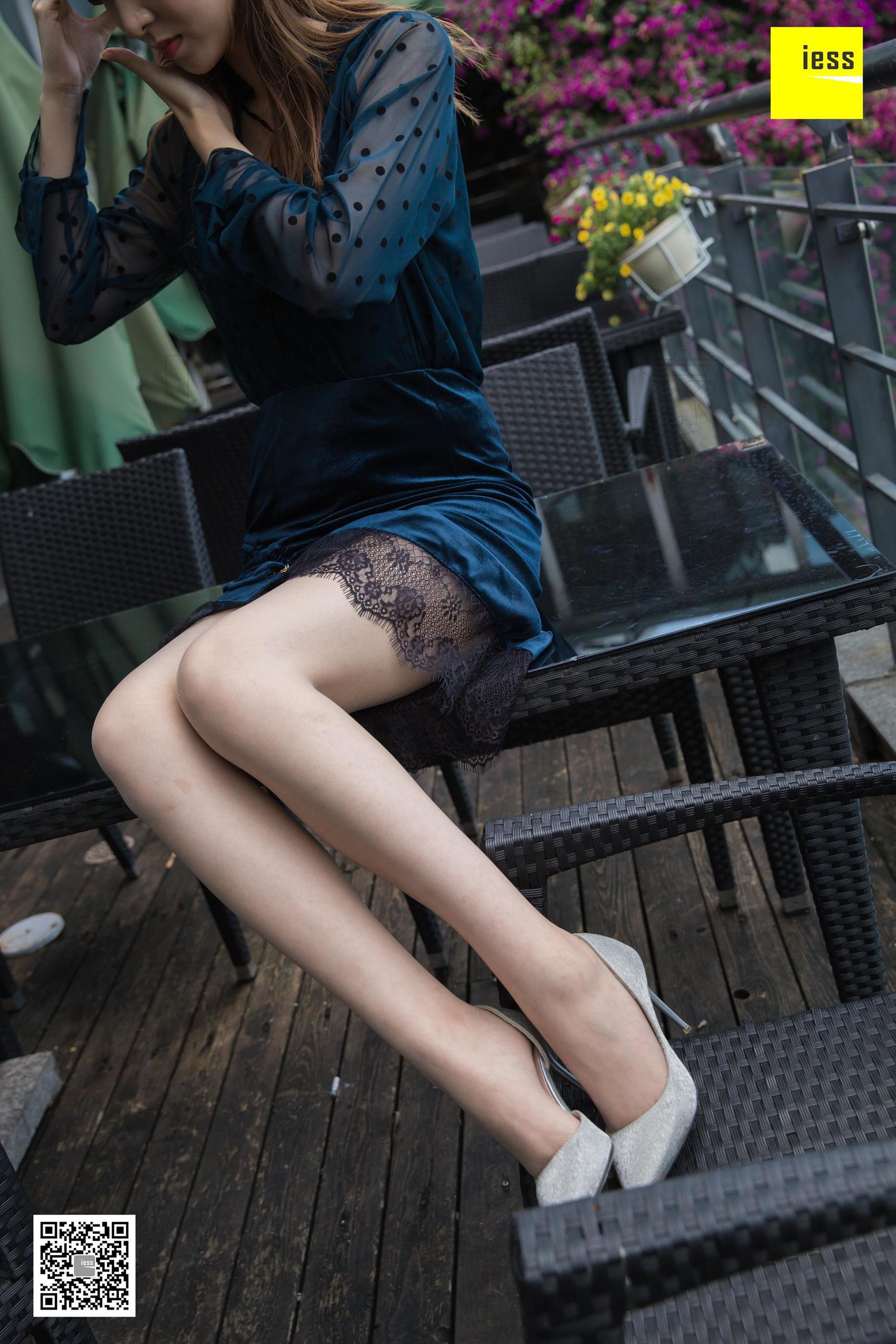 腿模紫紫 《花开好光景》[异思趣向IESS] 丝袜美腿写真集