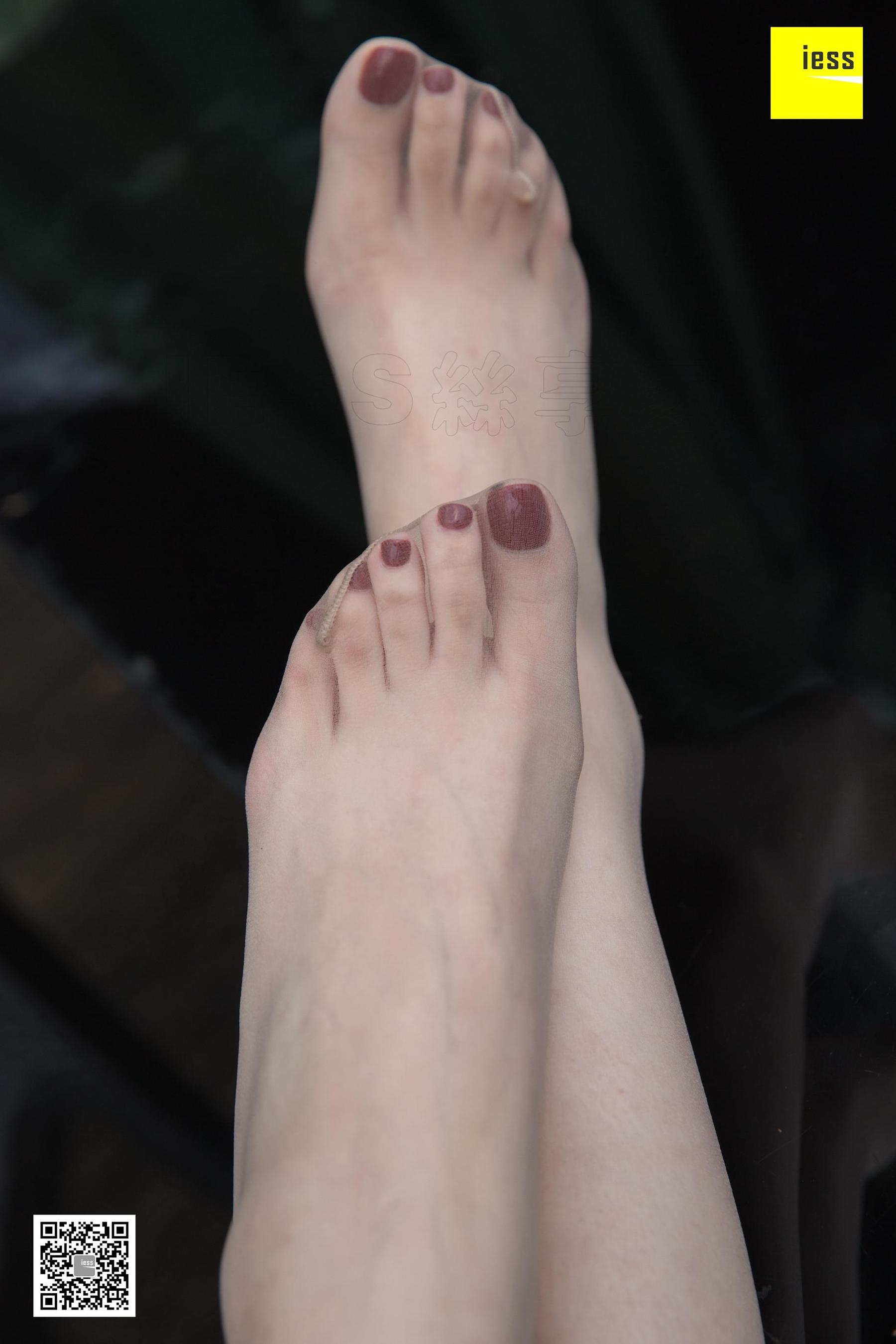 腿模紫紫 《花开好光景》[异思趣向IESS] 丝袜美腿写真集