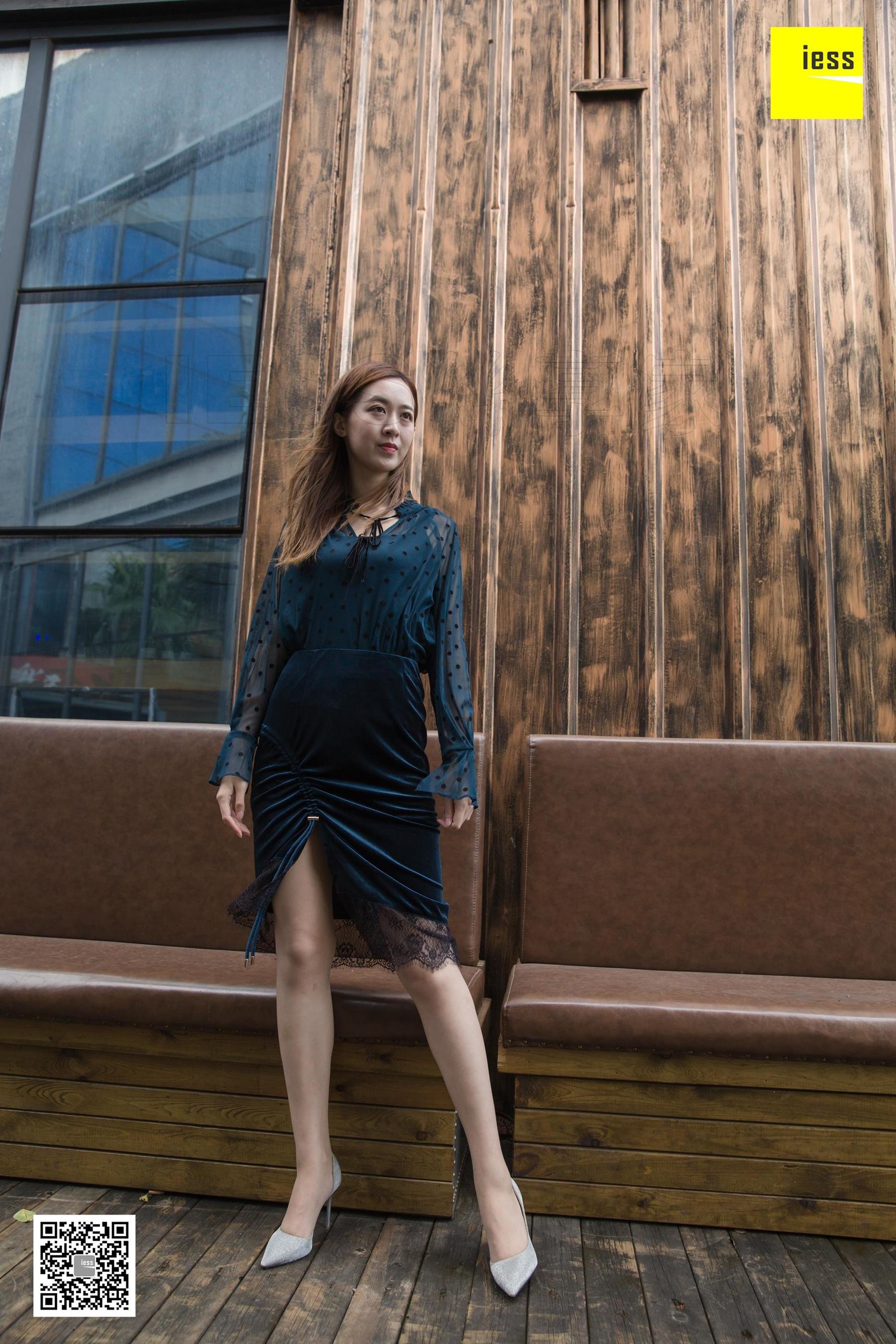 腿模紫紫 《花开好光景》[异思趣向IESS] 丝袜美腿写真集