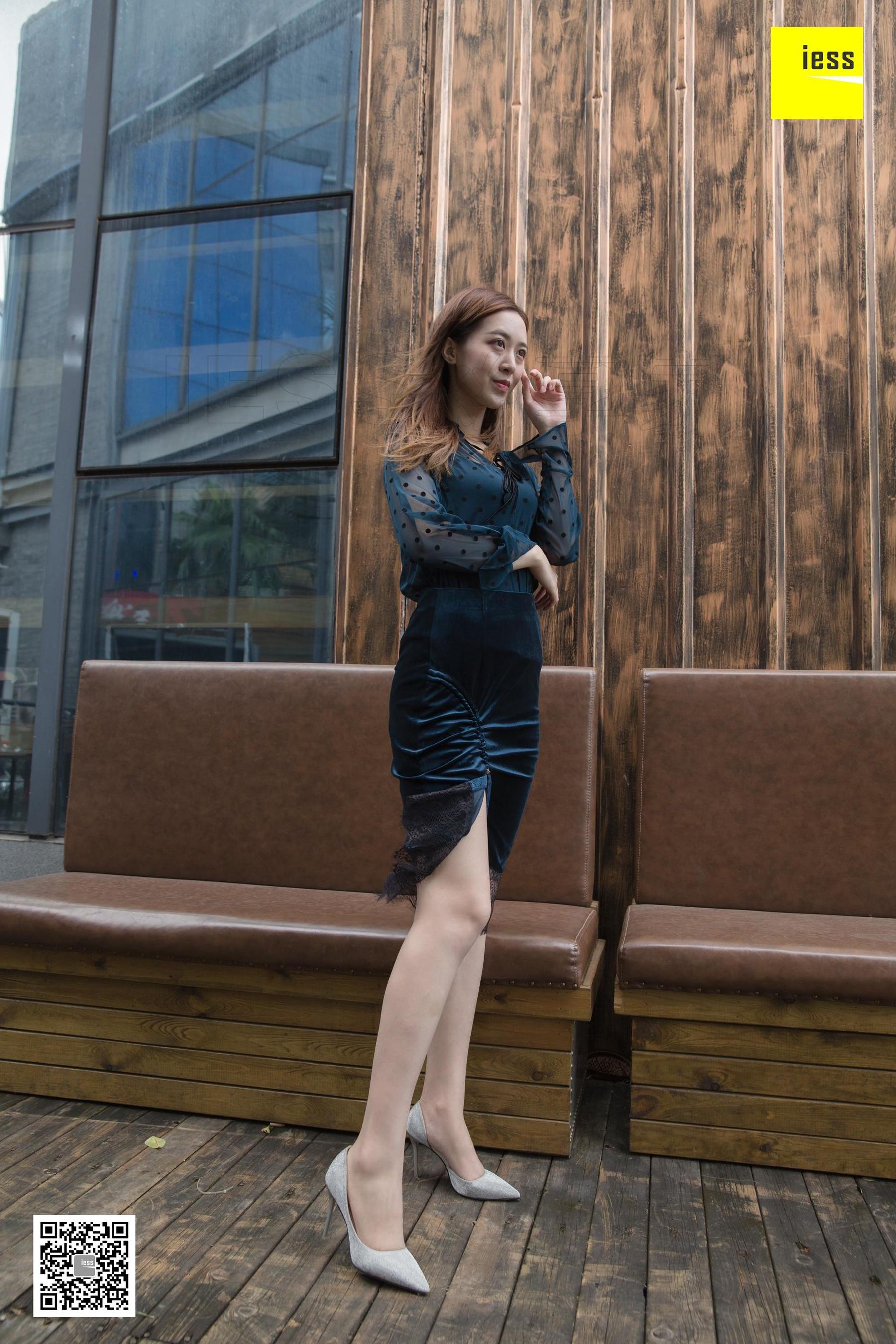 腿模紫紫 《花开好光景》[异思趣向IESS] 丝袜美腿写真集