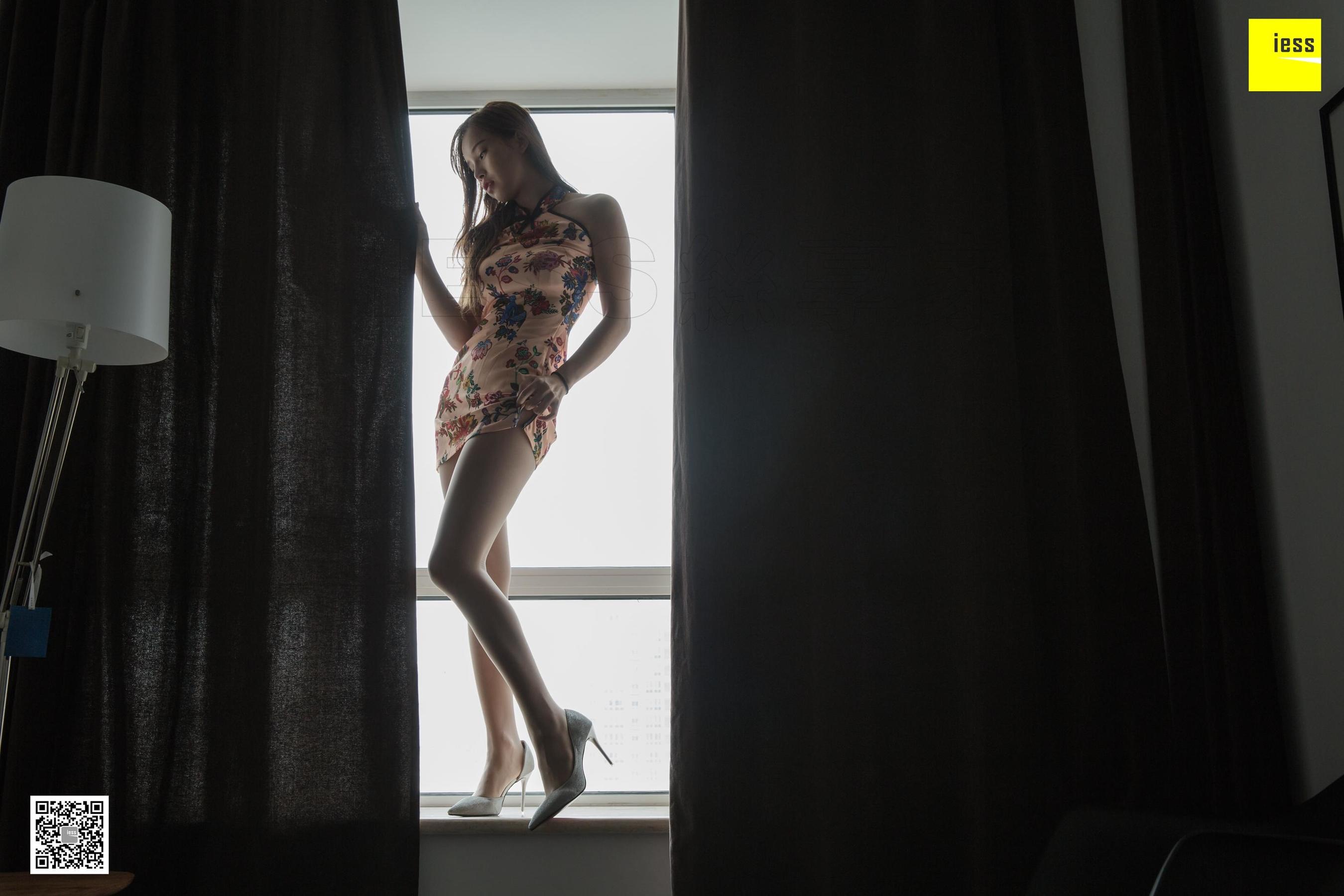模特小羽 《温柔眼神杀》旗袍美腿 [异思趣向IESS] 写真集