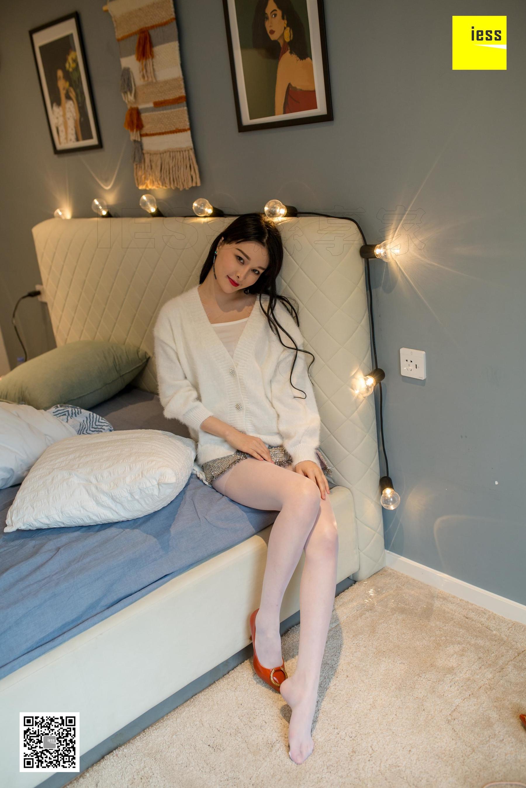 模特梦梦 《梦梦吃外卖》丝足美腿 [异思趣向IESS] 写真集