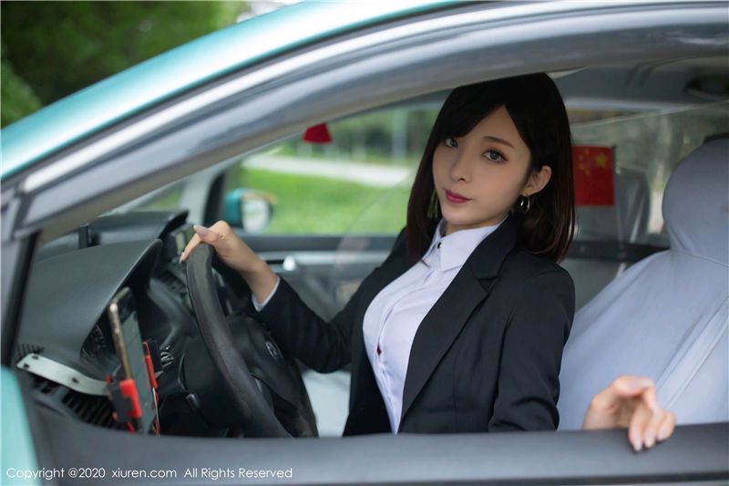 XiuRen秀人网No.2322陈小喵出租车司机主题