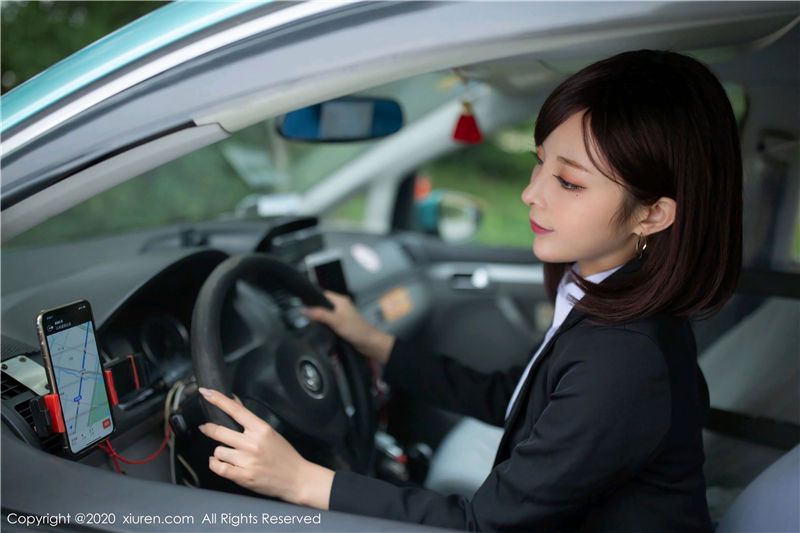 XiuRen秀人网No.2322陈小喵出租车司机主题