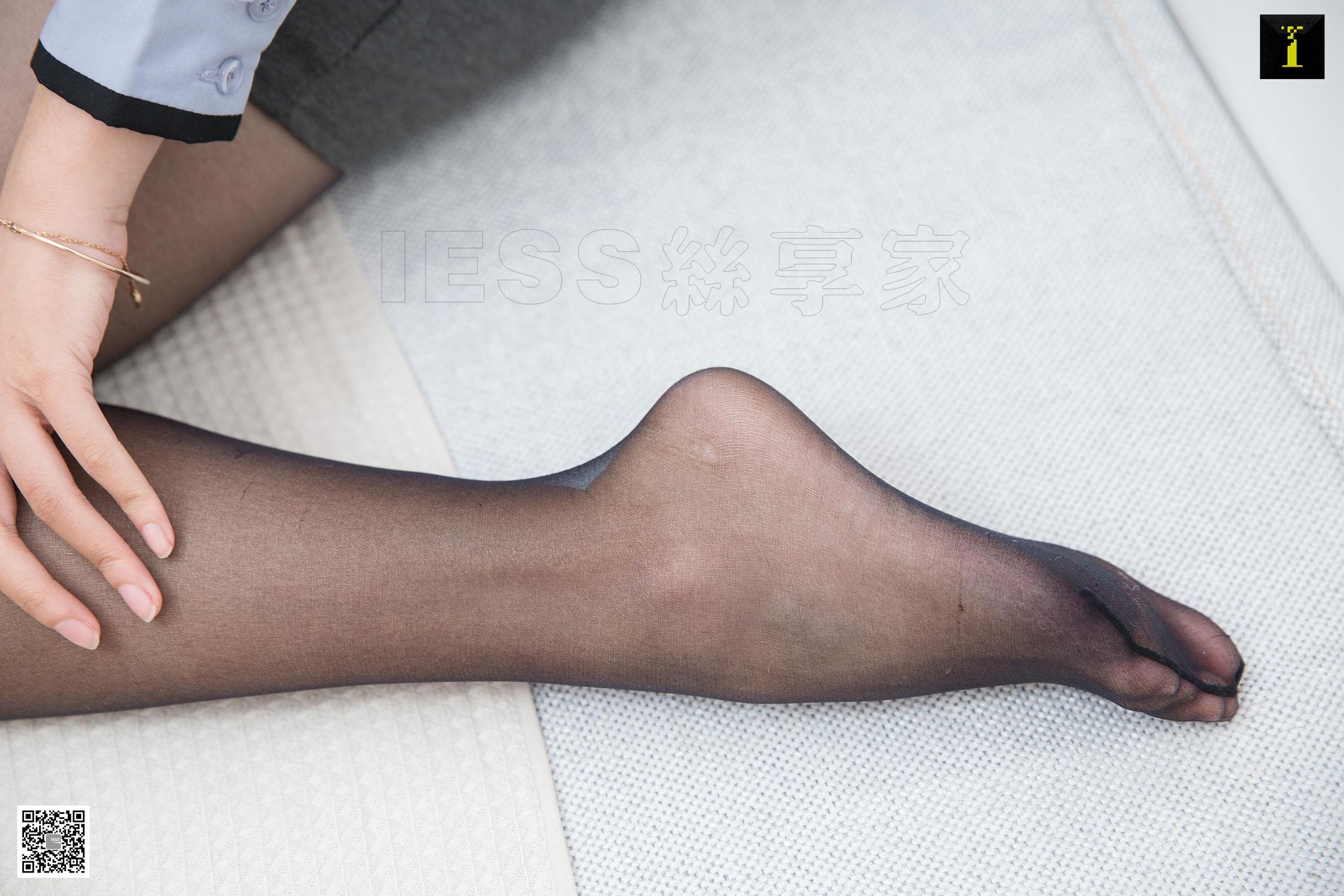 模特婉萍 《婉萍下班换袜》 [异思趣向IESS] 写真集