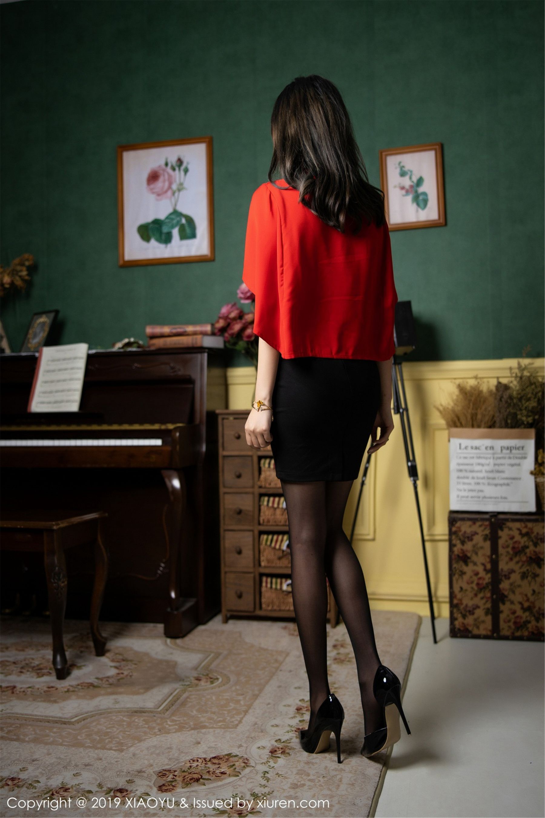 杨晨晨sugar《灵动销魂的黑丝美腿魅惑》 [语画界XIAOYU] Vol.119 写真集