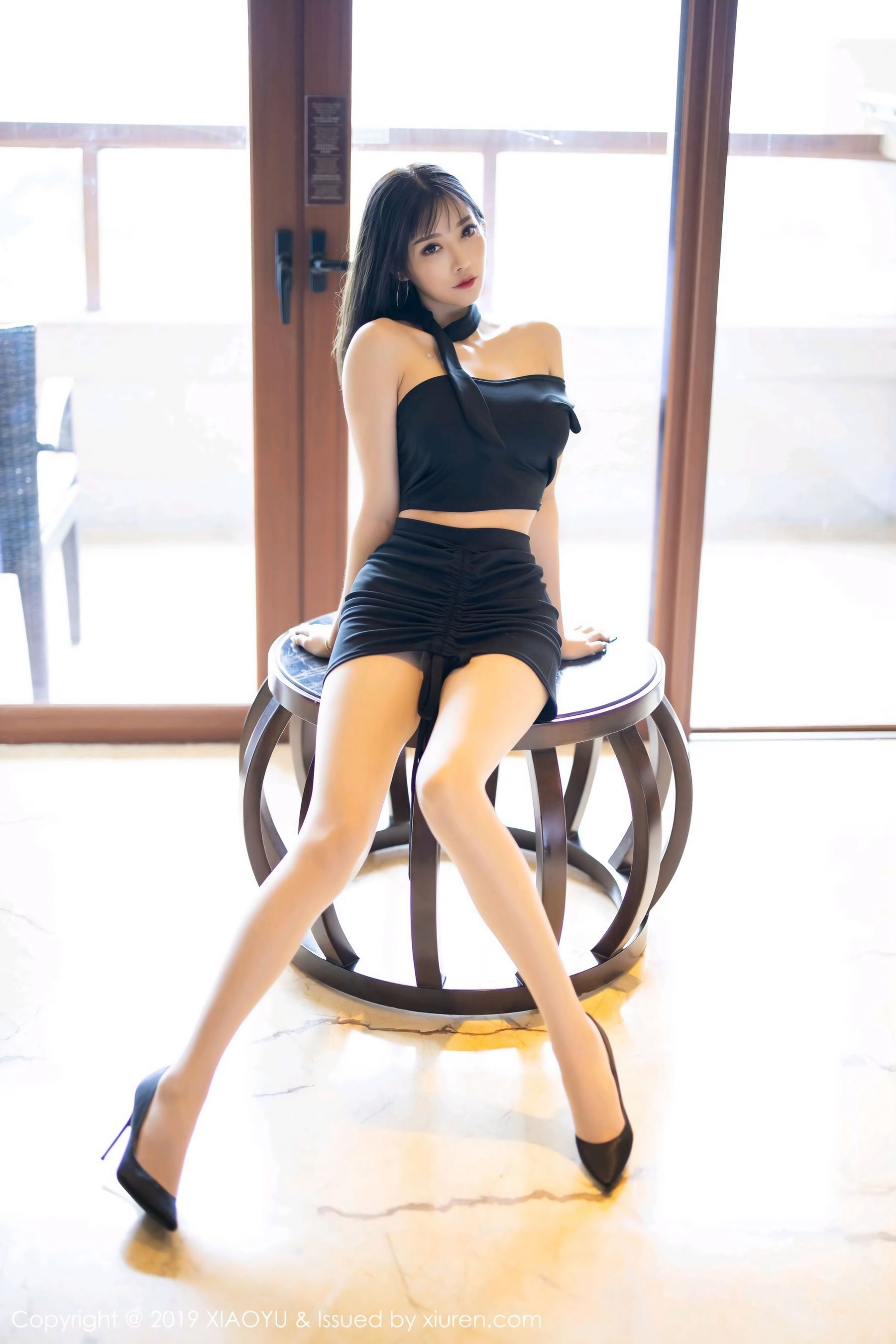 杨晨晨sugar《黑丝内衣的魅惑与丝袜的朦胧诱惑》 [语画界XIAOYU] Vol.134 写真集