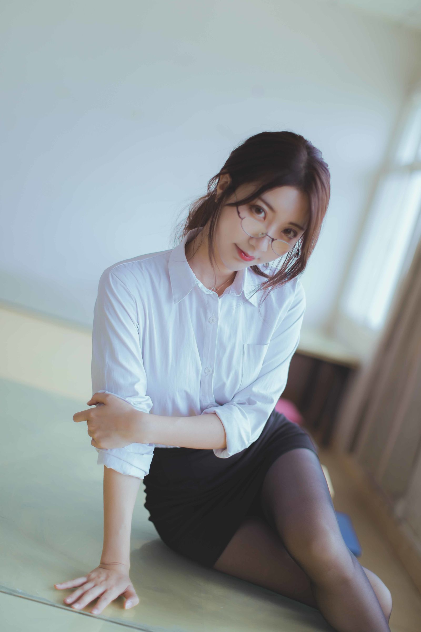 COSER黑川《黑丝教师》  [COSPLAY福利] 写真集