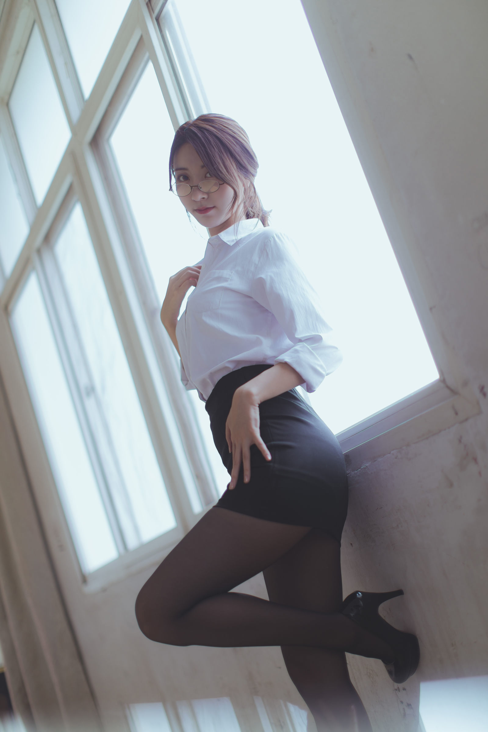 COSER黑川《黑丝教师》  [COSPLAY福利] 写真集