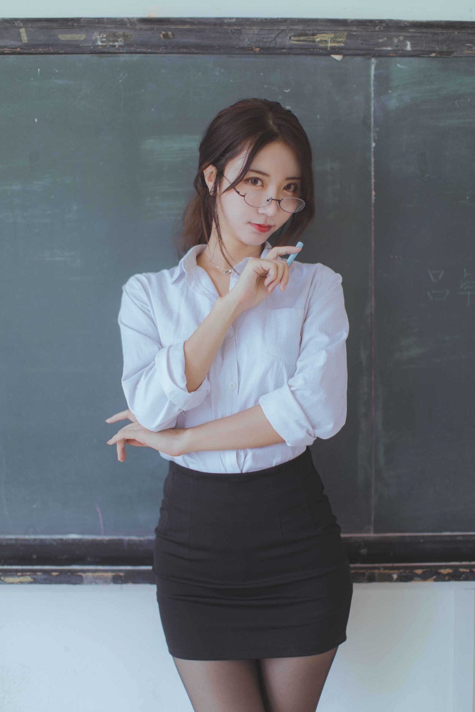 COSER黑川《黑丝教师》  [COSPLAY福利] 写真集