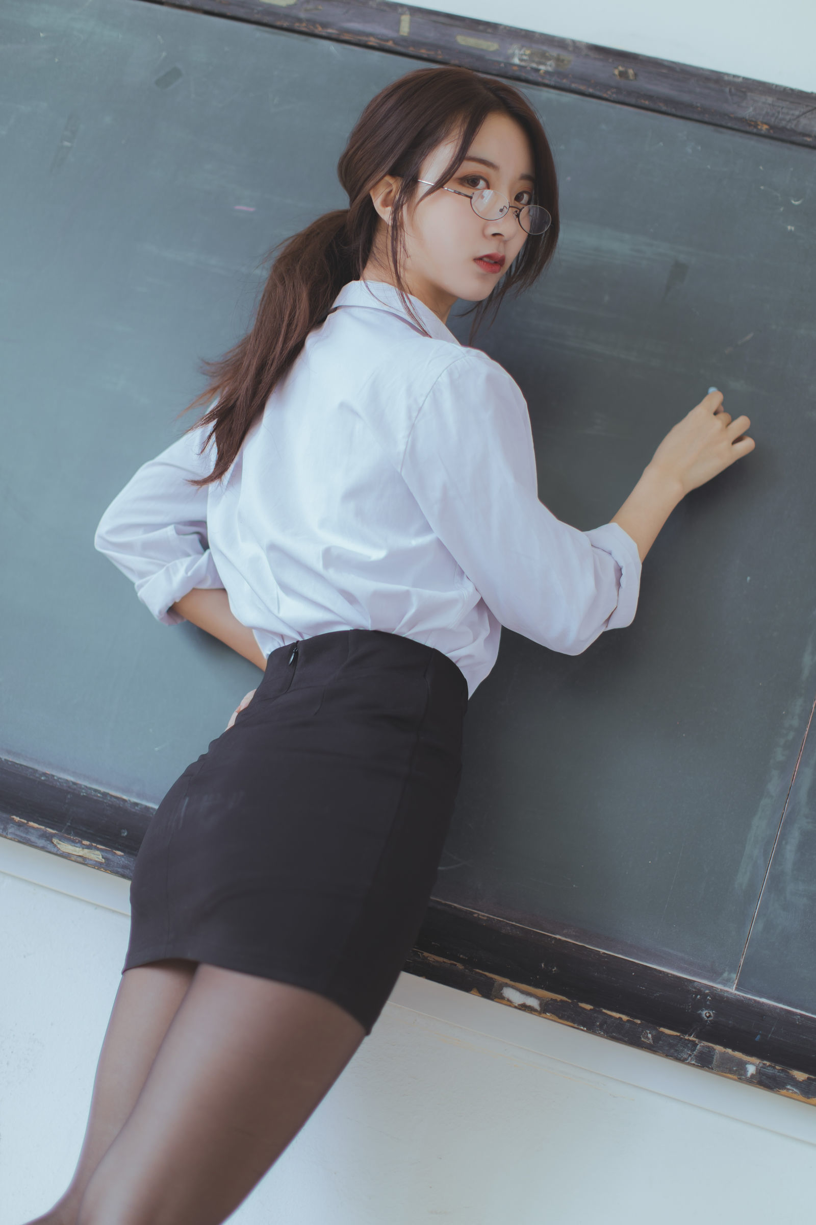 COSER黑川《黑丝教师》  [COSPLAY福利] 写真集