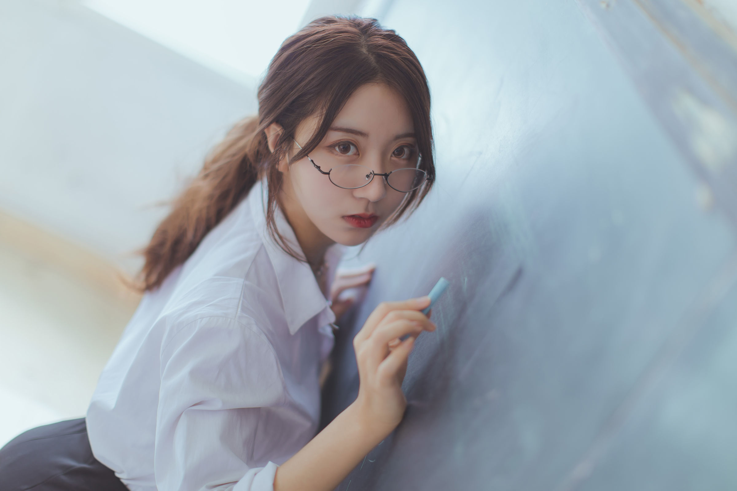 COSER黑川《黑丝教师》  [COSPLAY福利] 写真集