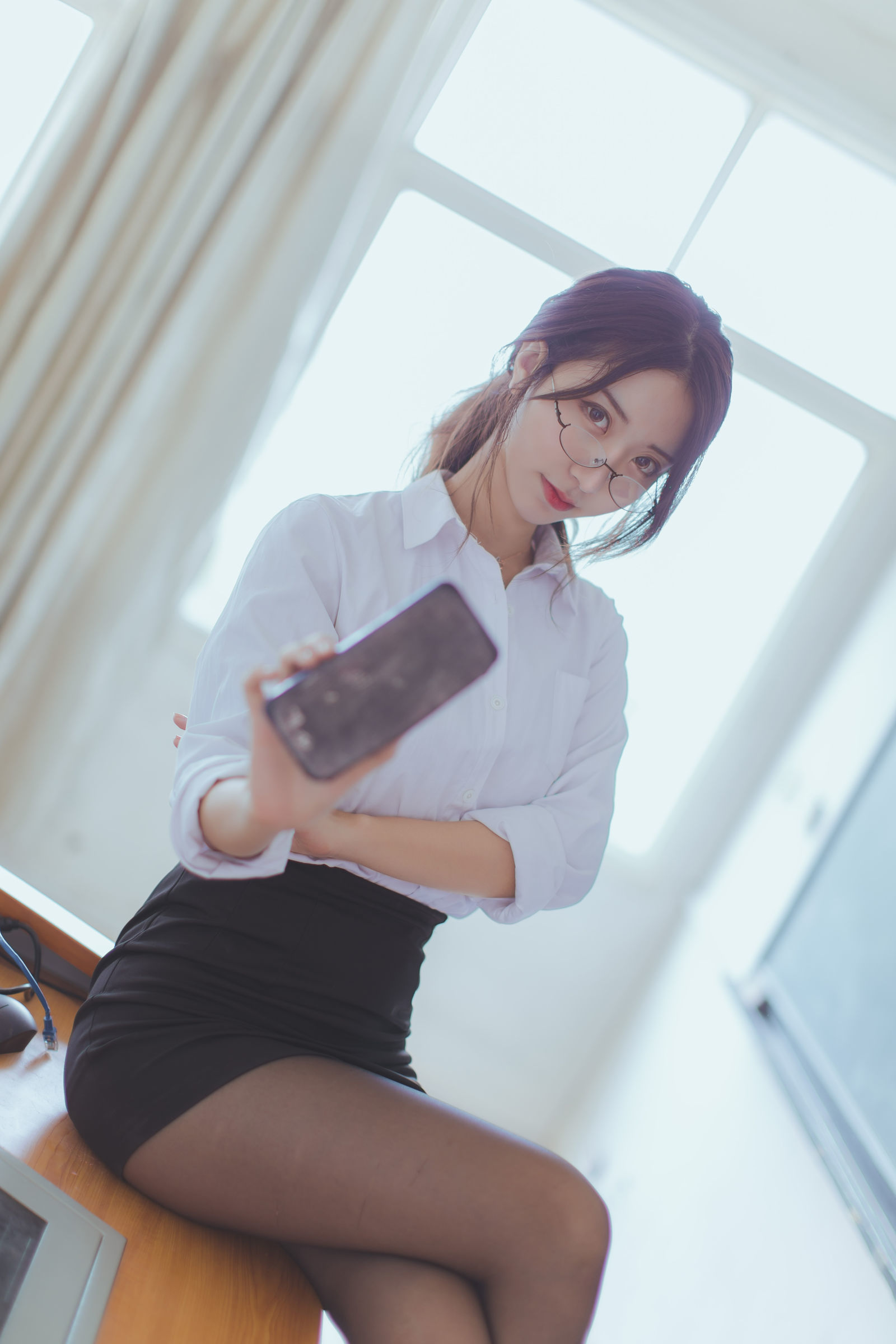 COSER黑川《黑丝教师》  [COSPLAY福利] 写真集