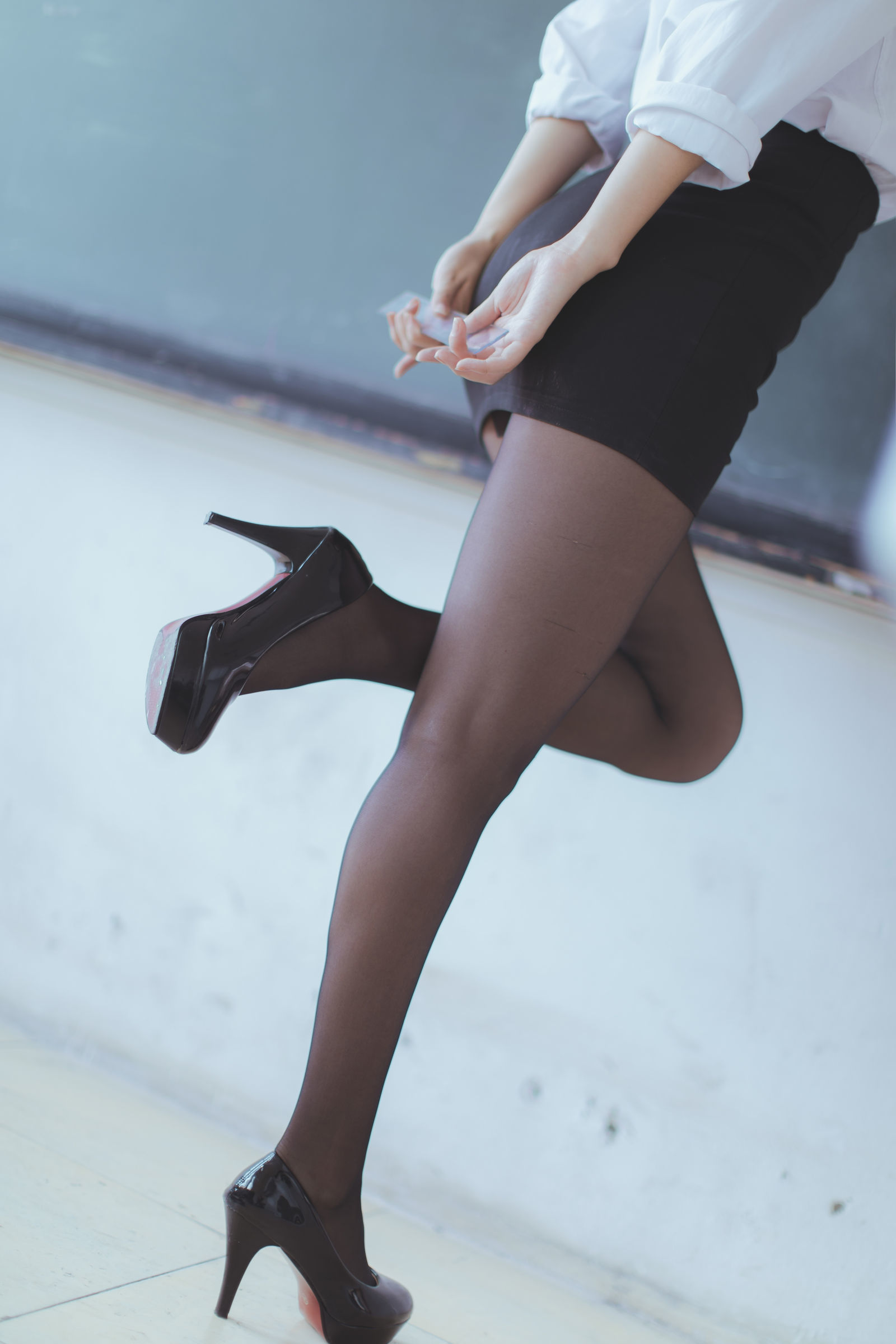 COSER黑川《黑丝教师》  [COSPLAY福利] 写真集