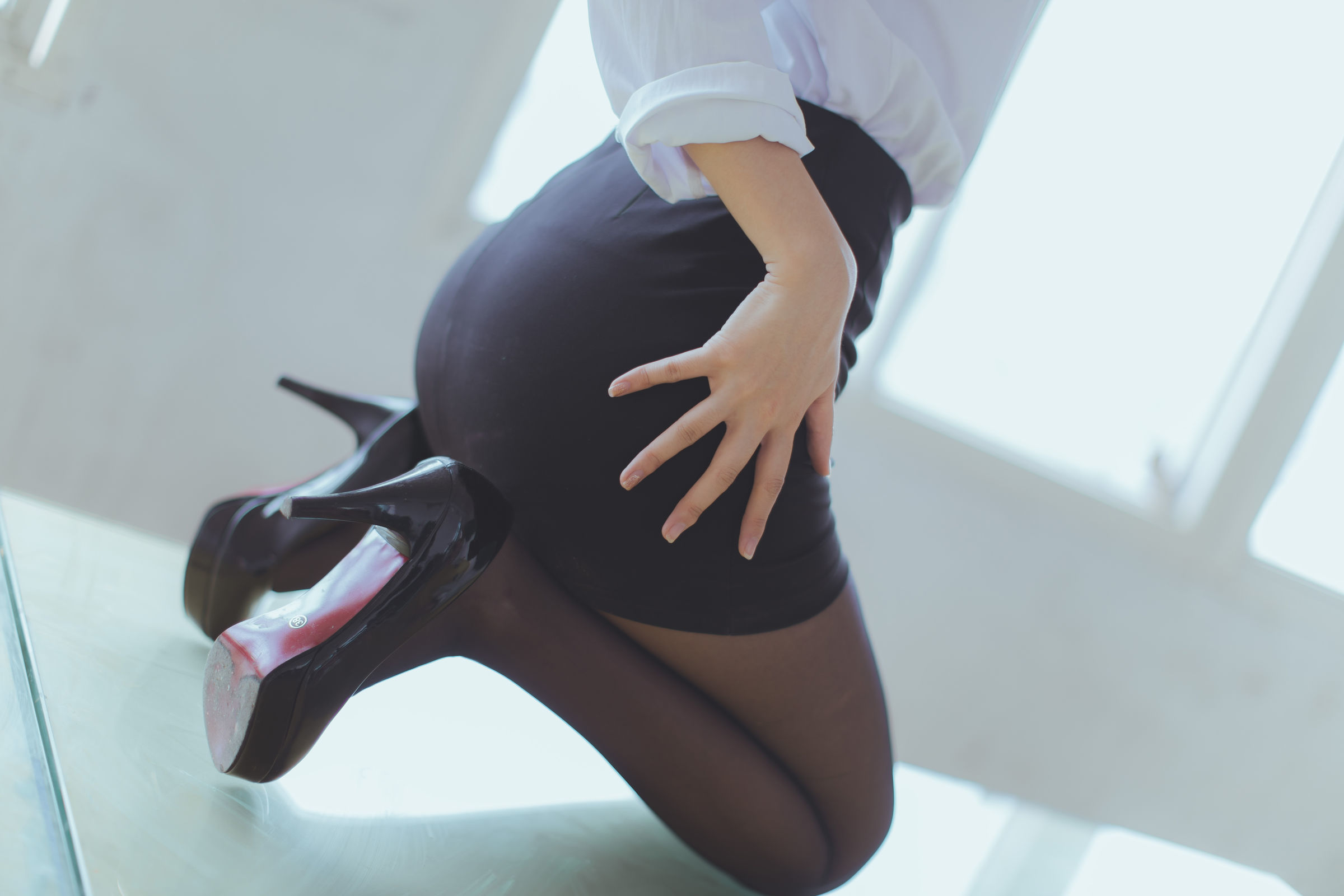 COSER黑川《黑丝教师》  [COSPLAY福利] 写真集