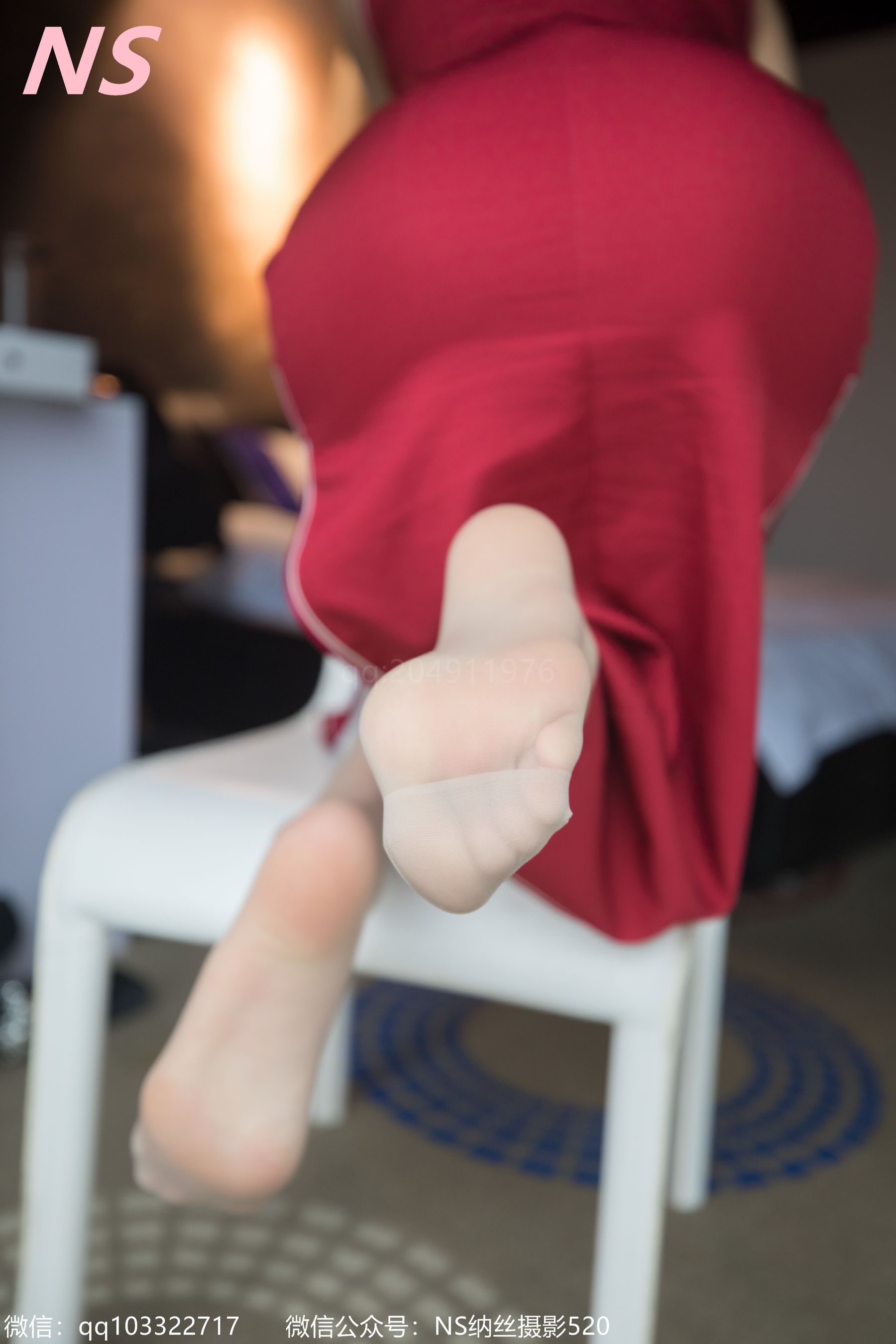 张若若《旗袍丝袜》 [纳丝摄影] 写真集