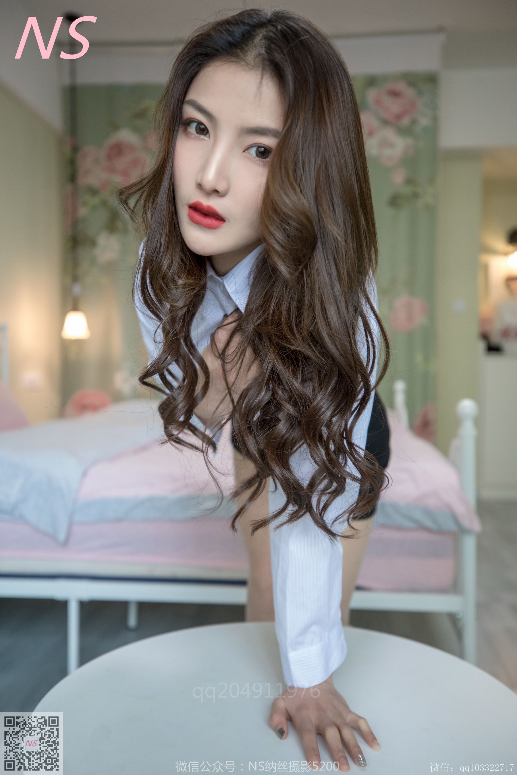 快手主播楠希《OL装》 [纳丝摄影] 写真集