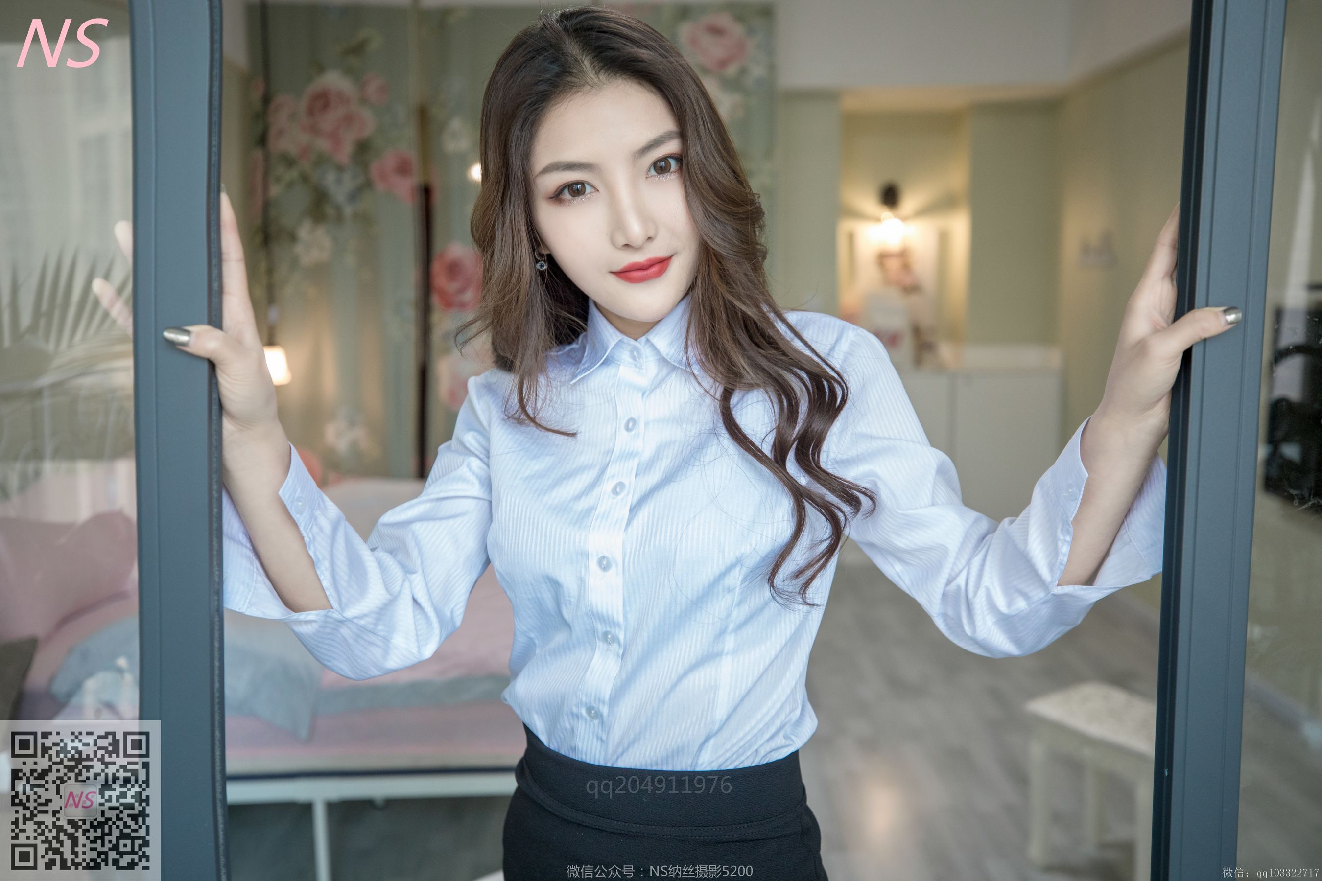 快手主播楠希《OL装》 [纳丝摄影] 写真集