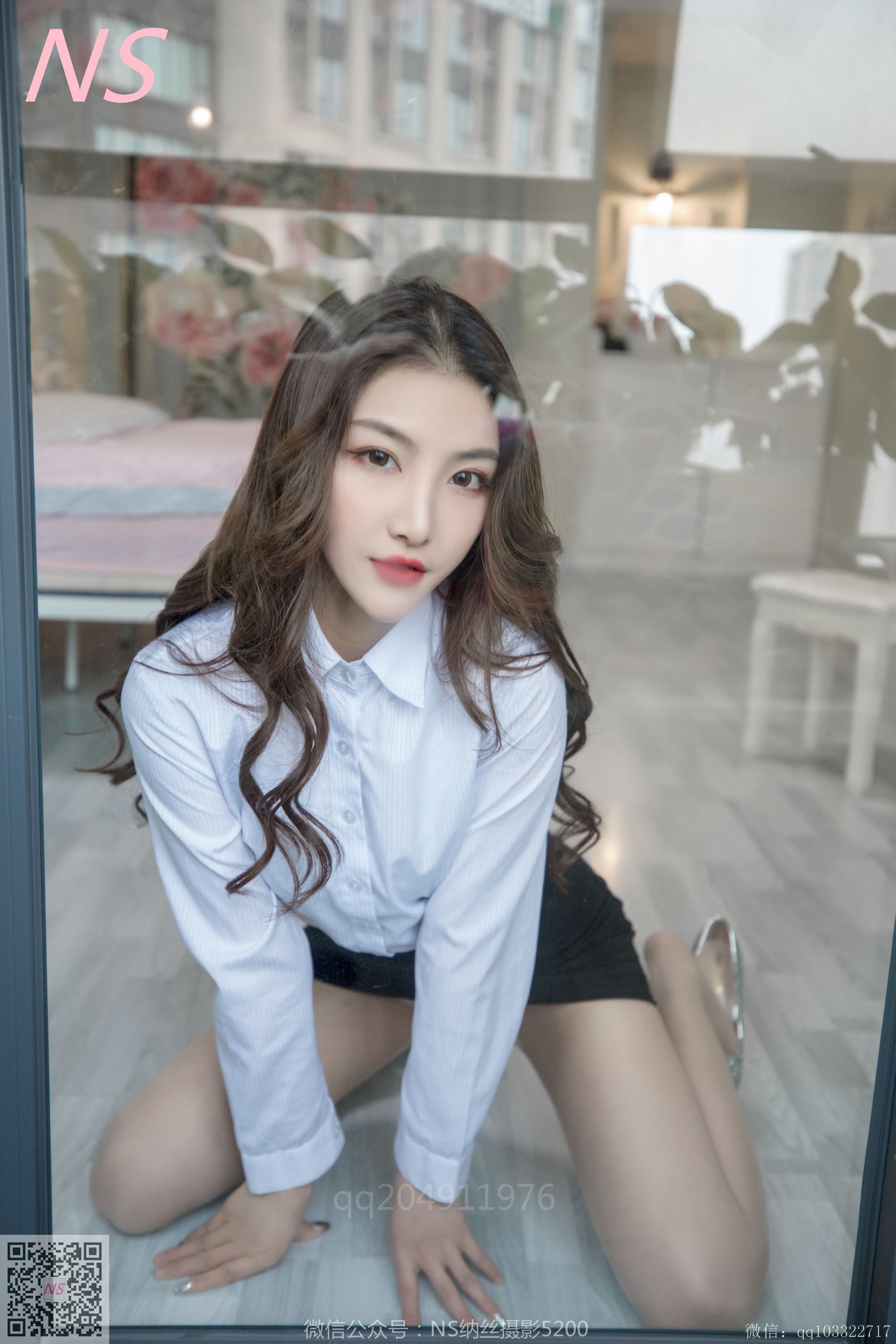 快手主播楠希《OL装》 [纳丝摄影] 写真集