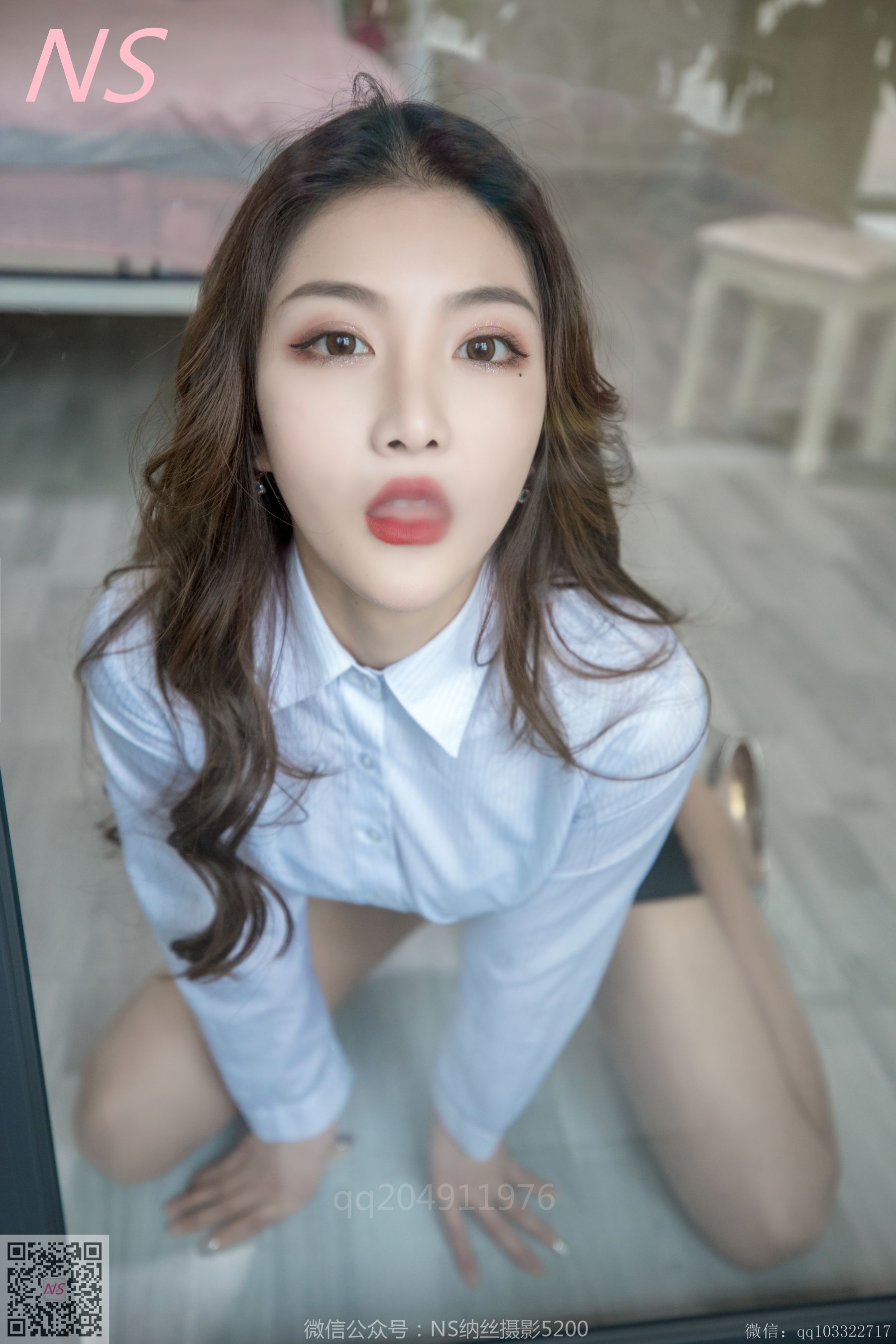 快手主播楠希《OL装》 [纳丝摄影] 写真集