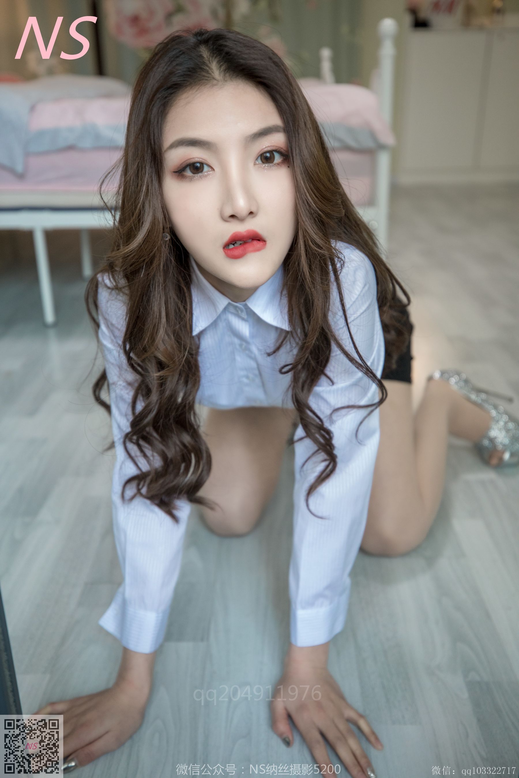 快手主播楠希《OL装》 [纳丝摄影] 写真集