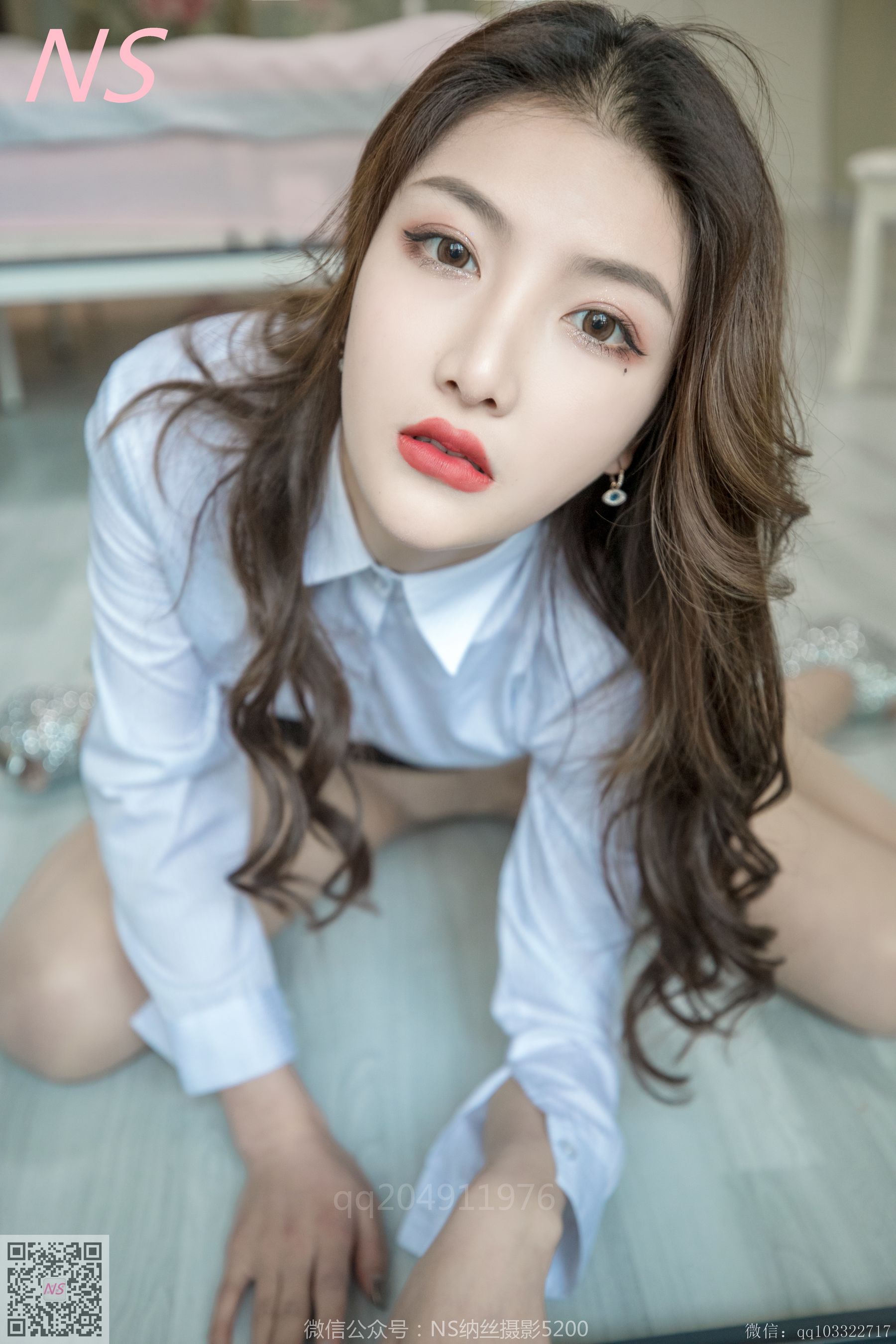 快手主播楠希《OL装》 [纳丝摄影] 写真集