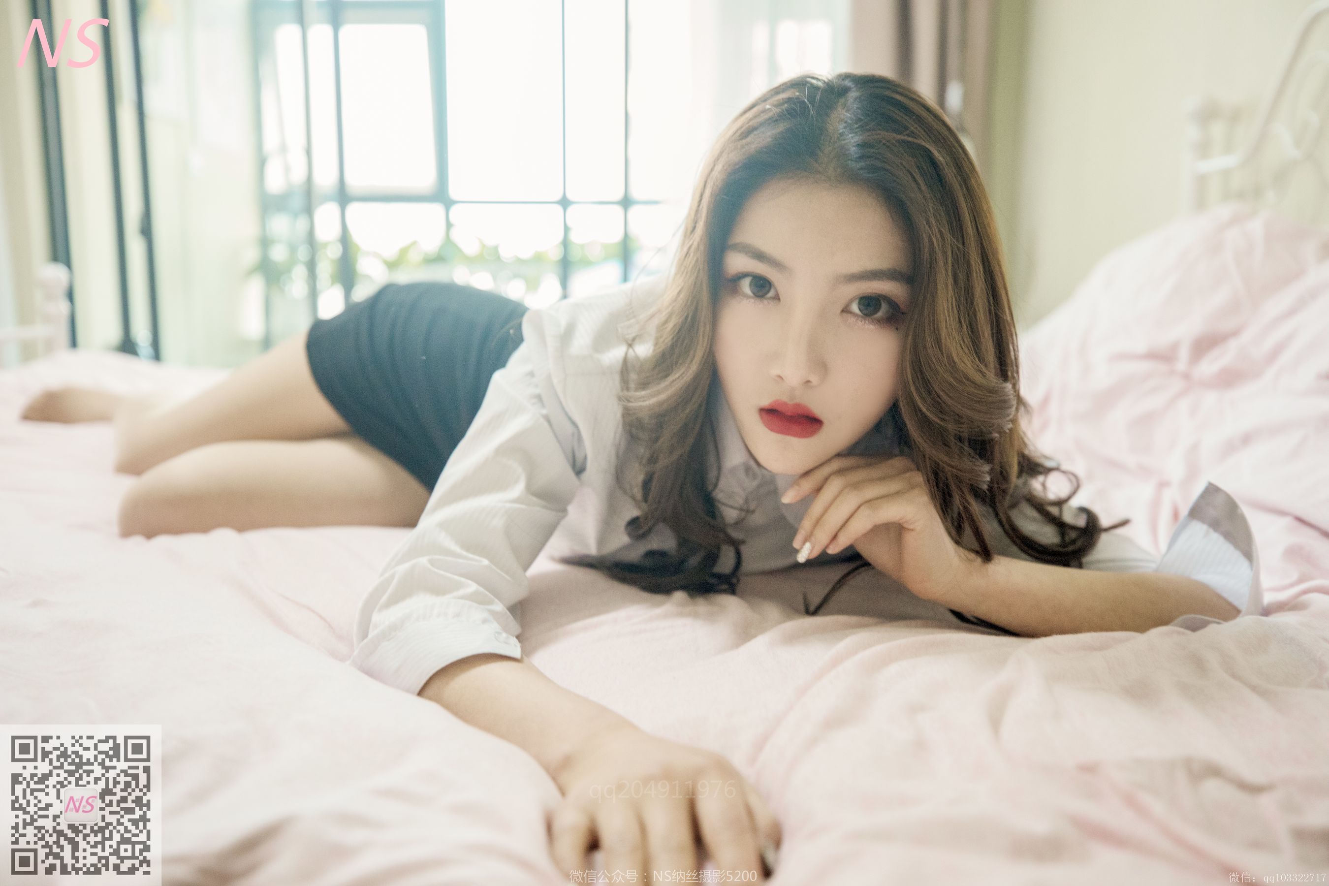 快手主播楠希《OL装》 [纳丝摄影] 写真集