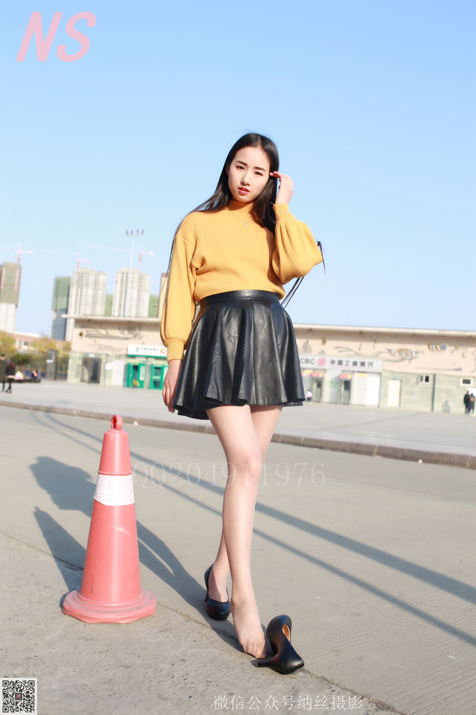 林小雅《皮裙肉丝》 [纳丝摄影] NO.112 写真集