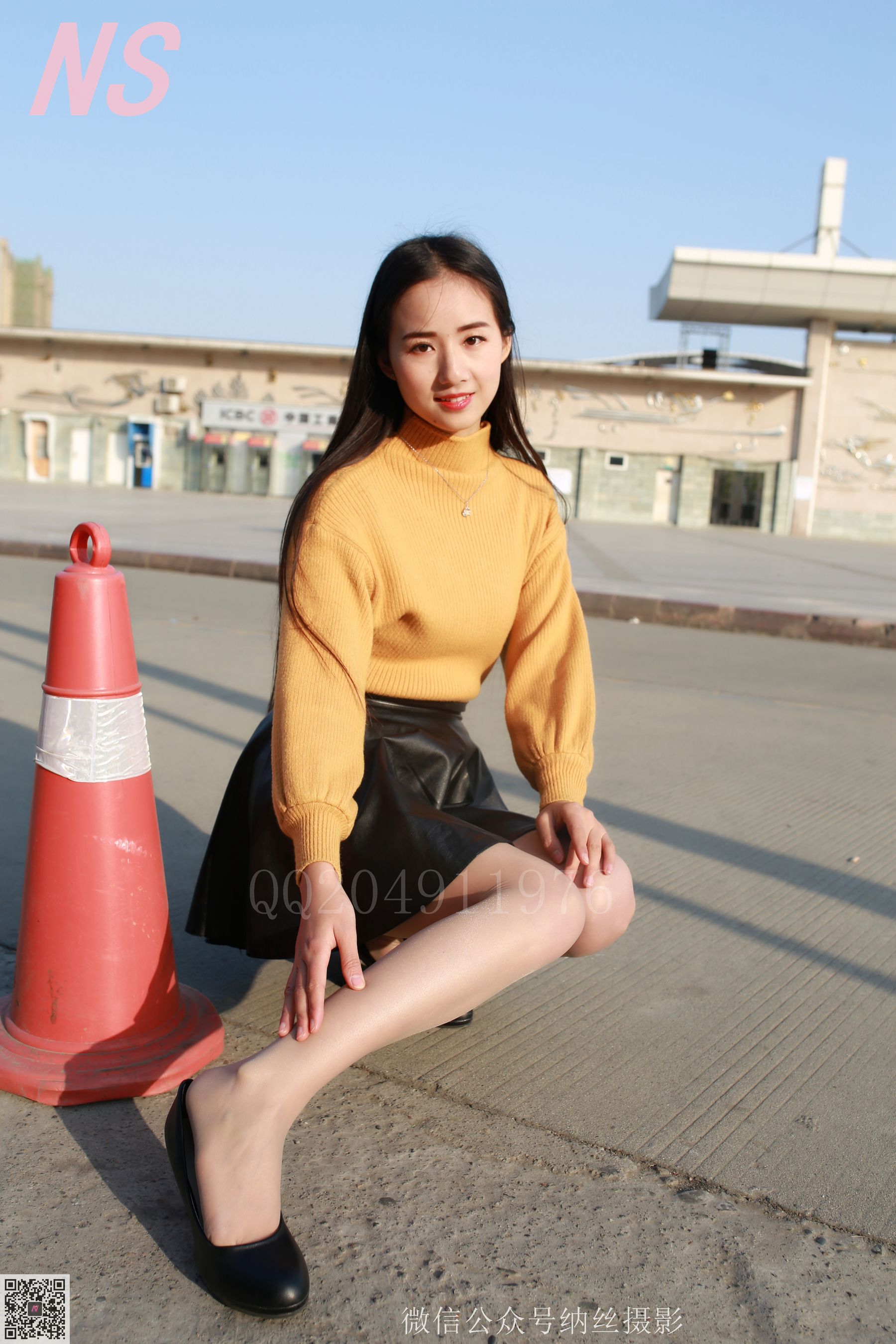 林小雅《皮裙肉丝》 [纳丝摄影] NO.112 写真集