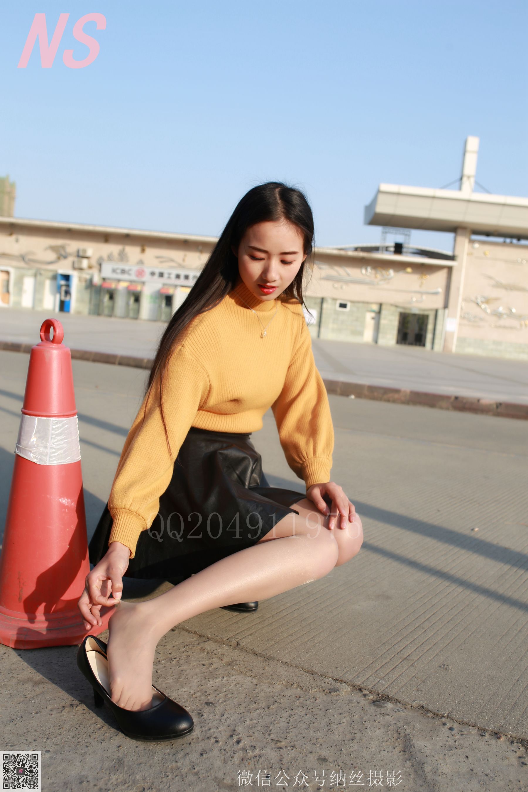 林小雅《皮裙肉丝》 [纳丝摄影] NO.112 写真集