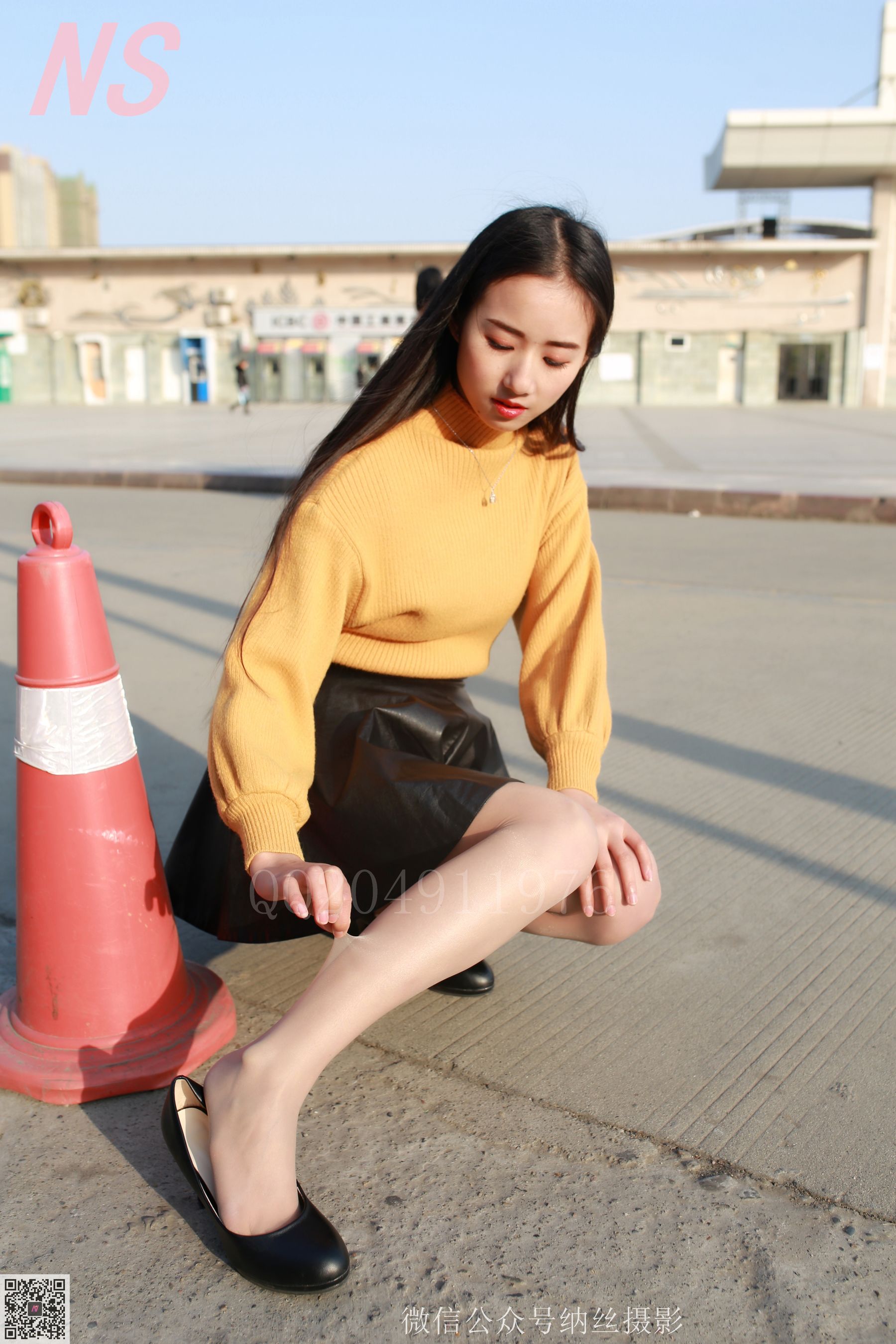 林小雅《皮裙肉丝》 [纳丝摄影] NO.112 写真集