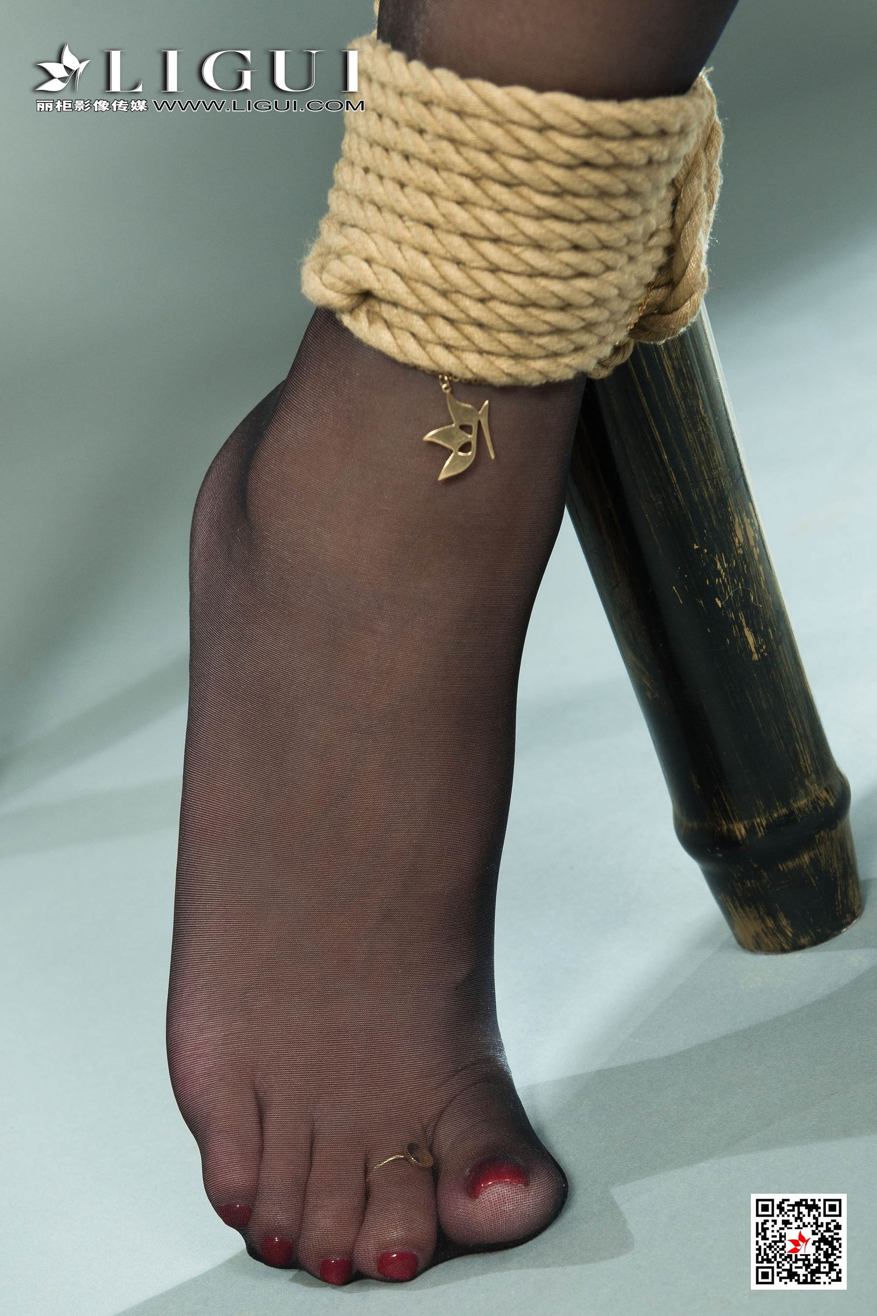 轩轩《黑丝OL捆绑绳艺》 [丽柜Ligui] 写真集