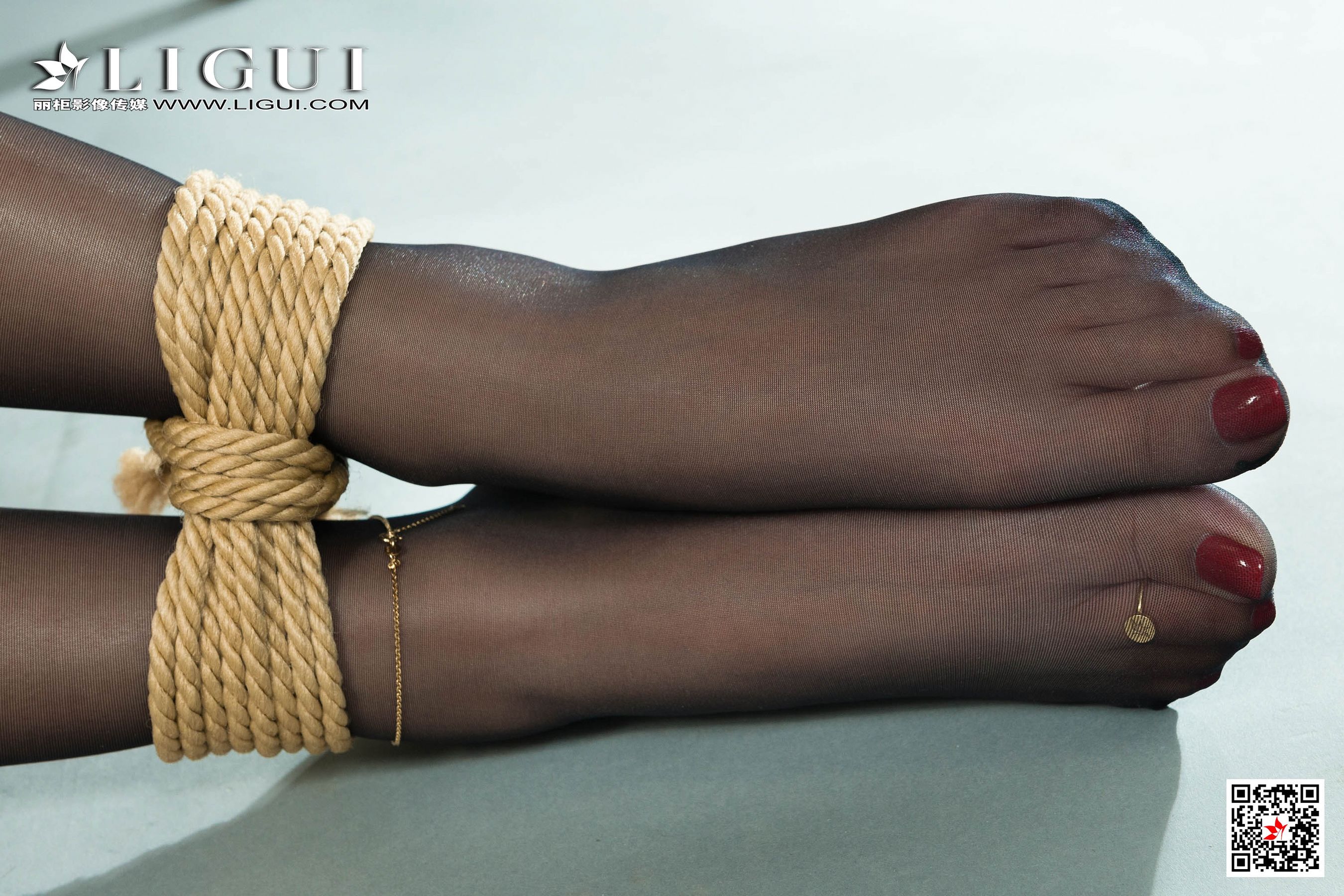 轩轩《黑丝OL捆绑绳艺》 [丽柜Ligui] 写真集