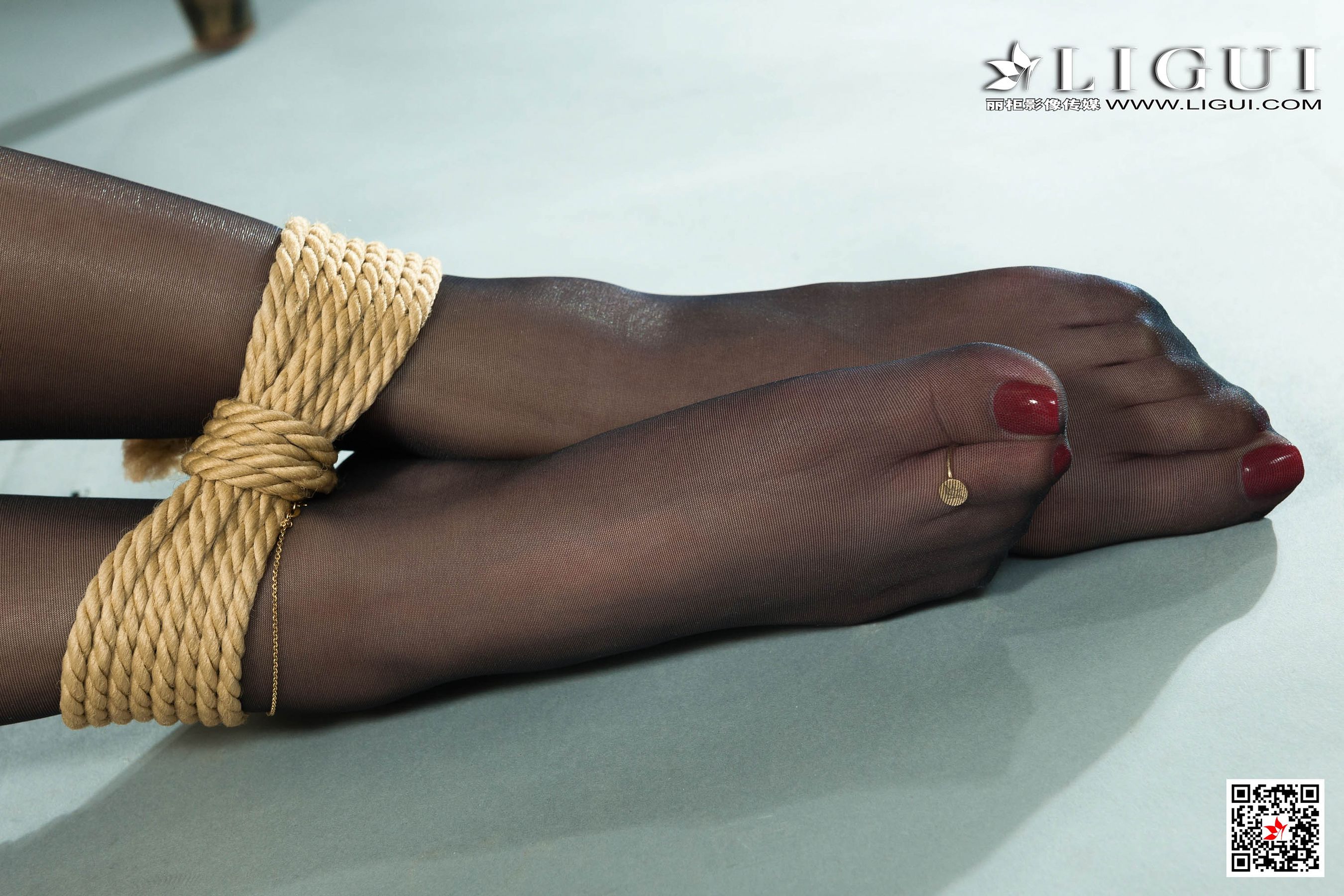 轩轩《黑丝OL捆绑绳艺》 [丽柜Ligui] 写真集