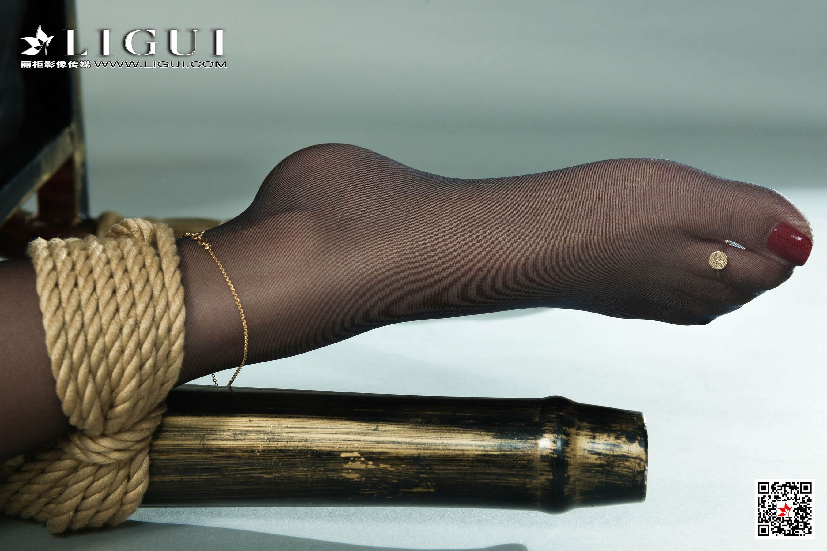 轩轩《黑丝OL捆绑绳艺》 [丽柜Ligui] 写真集