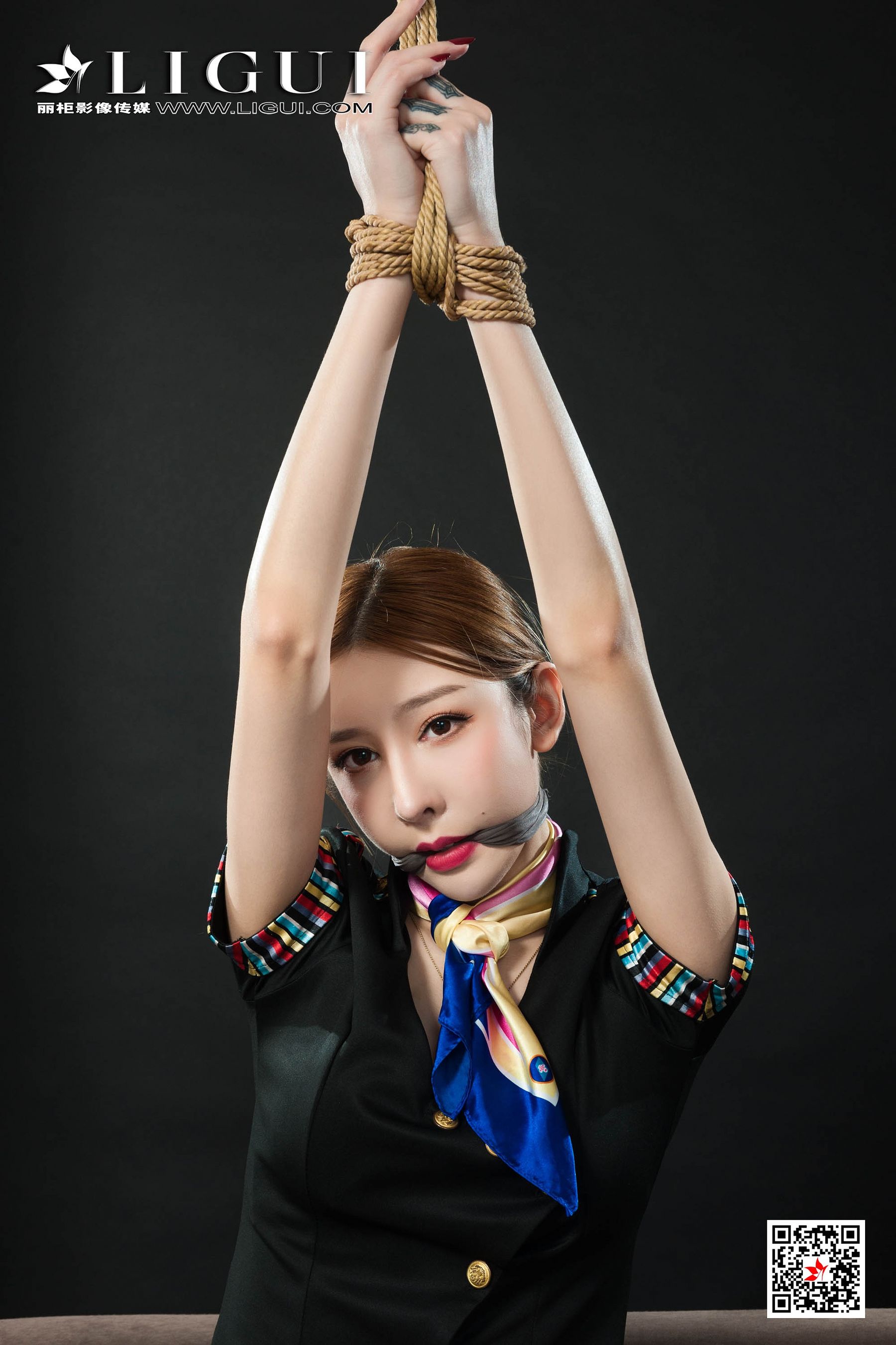 兔子《空姐捆绑绳艺》 [丽柜美束Ligui] 写真集