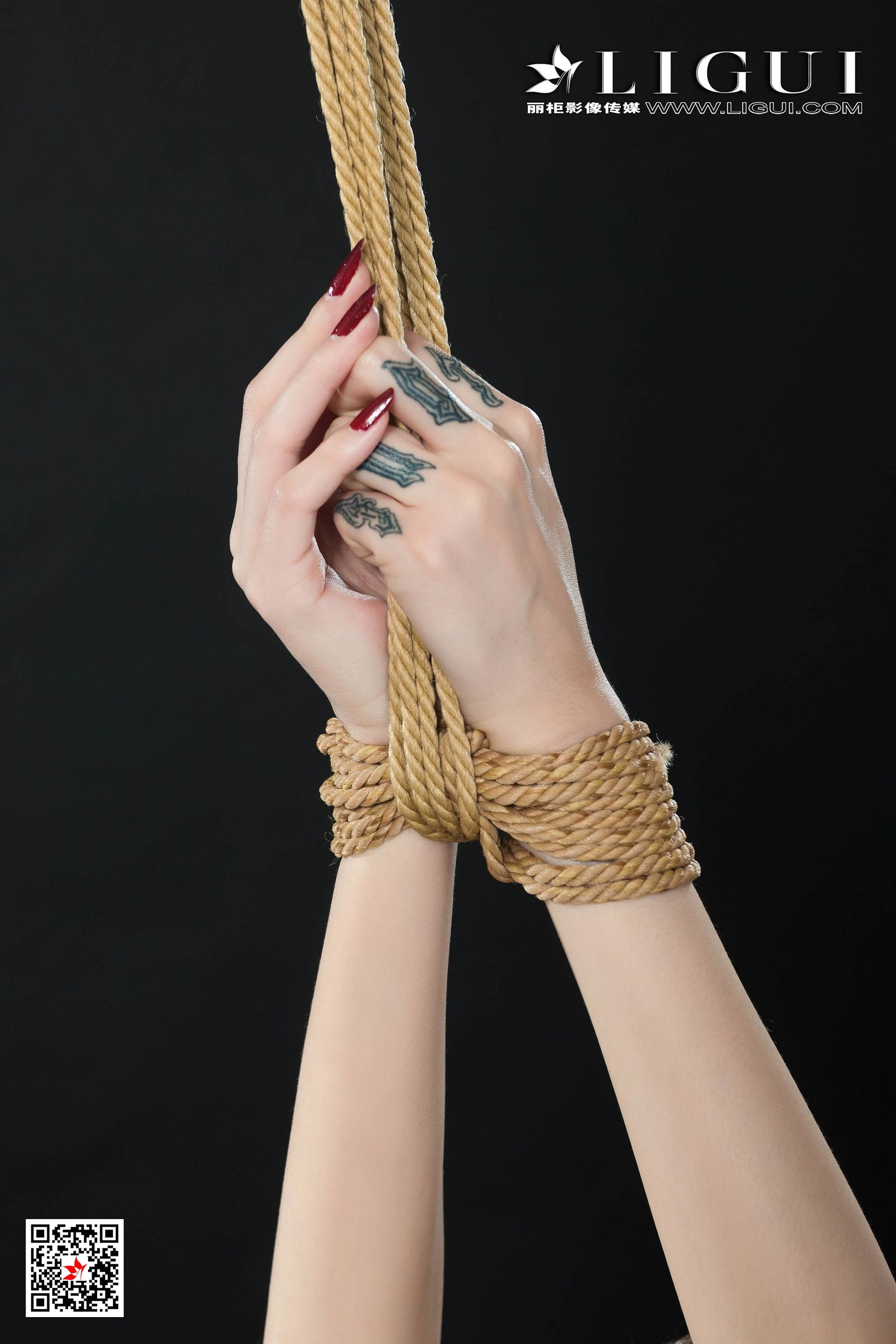 兔子《空姐捆绑绳艺》 [丽柜美束Ligui] 写真集