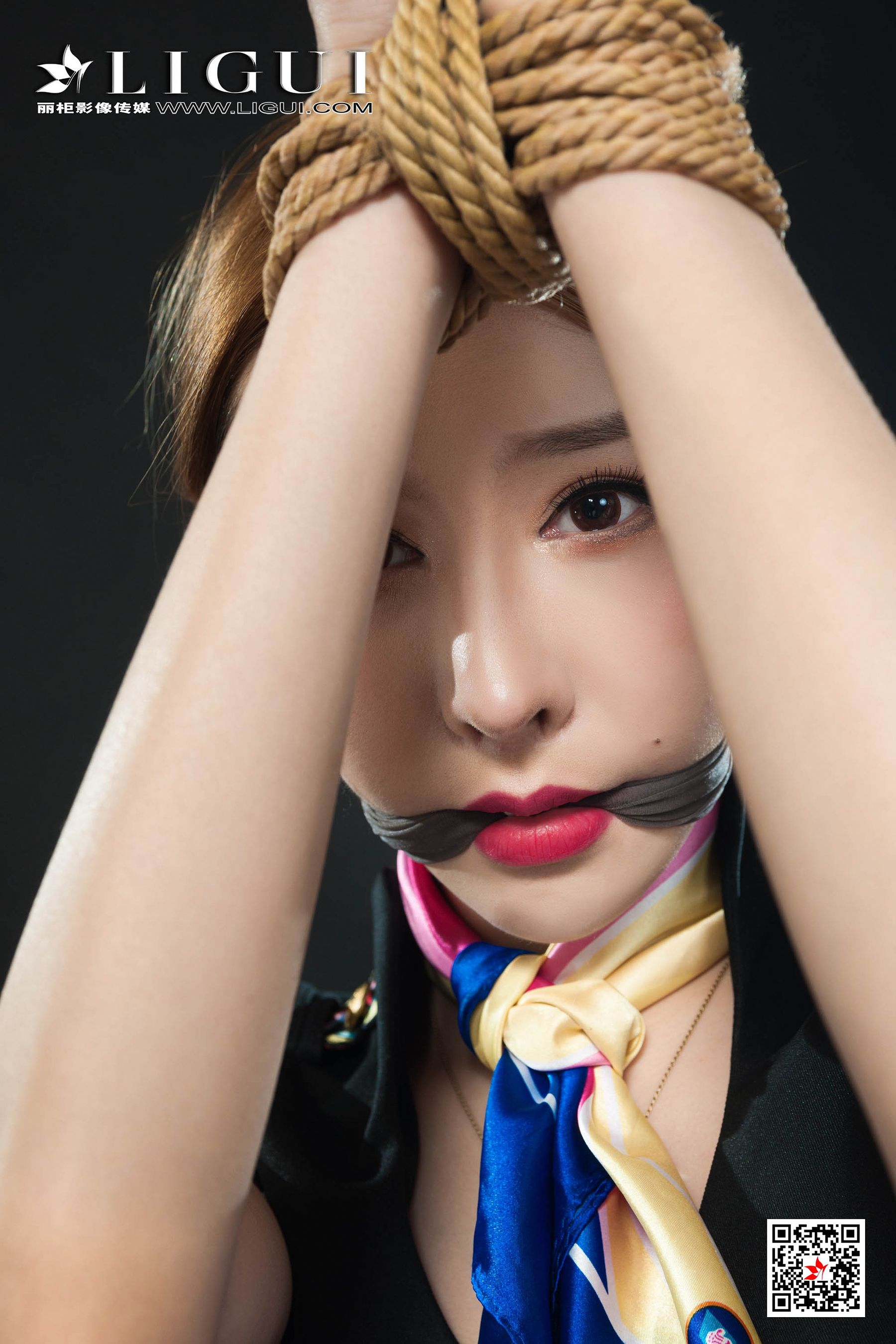 兔子《空姐捆绑绳艺》 [丽柜美束Ligui] 写真集