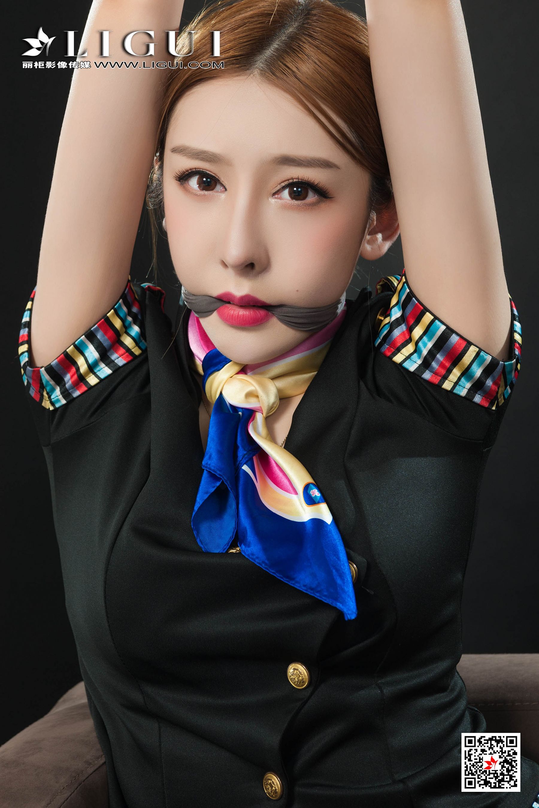 兔子《空姐捆绑绳艺》 [丽柜美束Ligui] 写真集