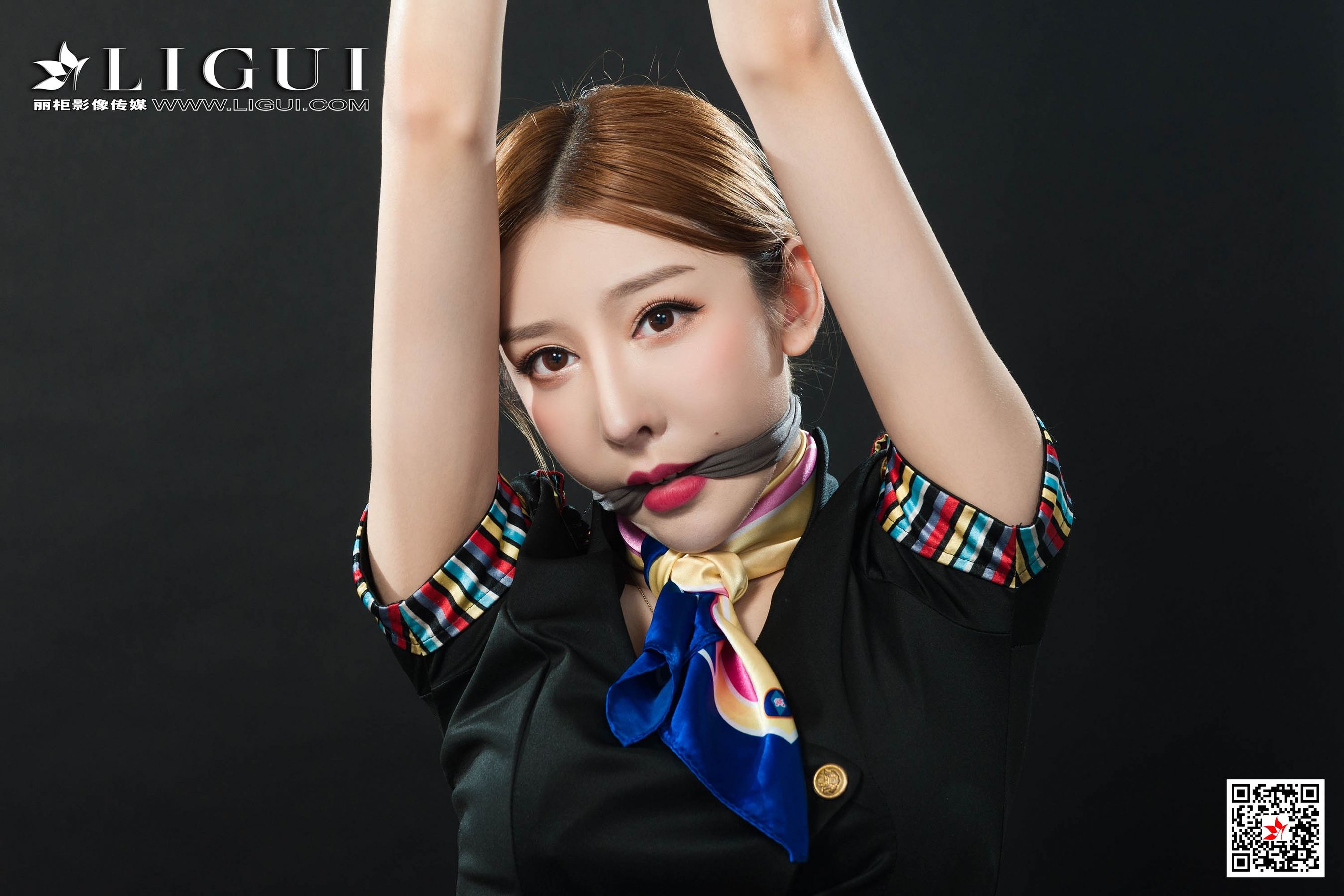 兔子《空姐捆绑绳艺》 [丽柜美束Ligui] 写真集