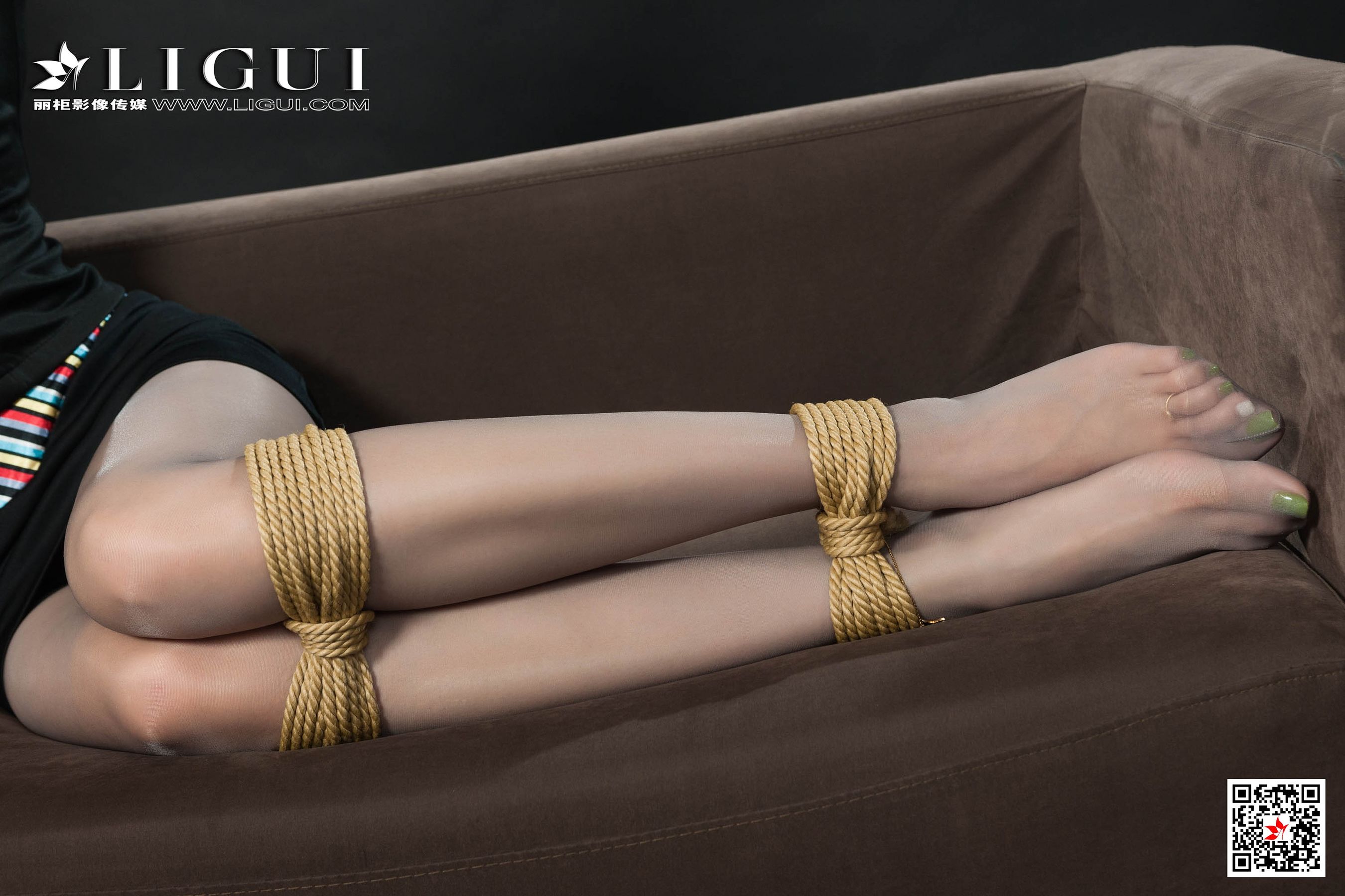 兔子《空姐捆绑绳艺》 [丽柜美束Ligui] 写真集