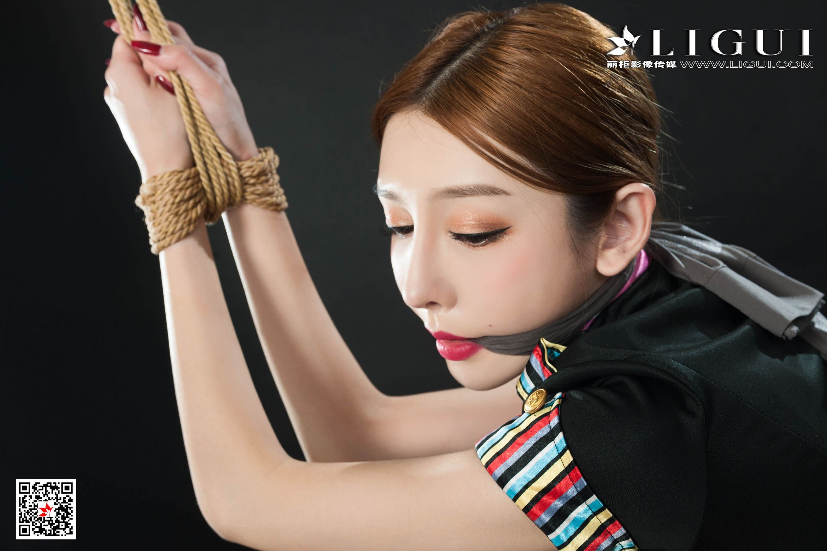 兔子《空姐捆绑绳艺》 [丽柜美束Ligui] 写真集